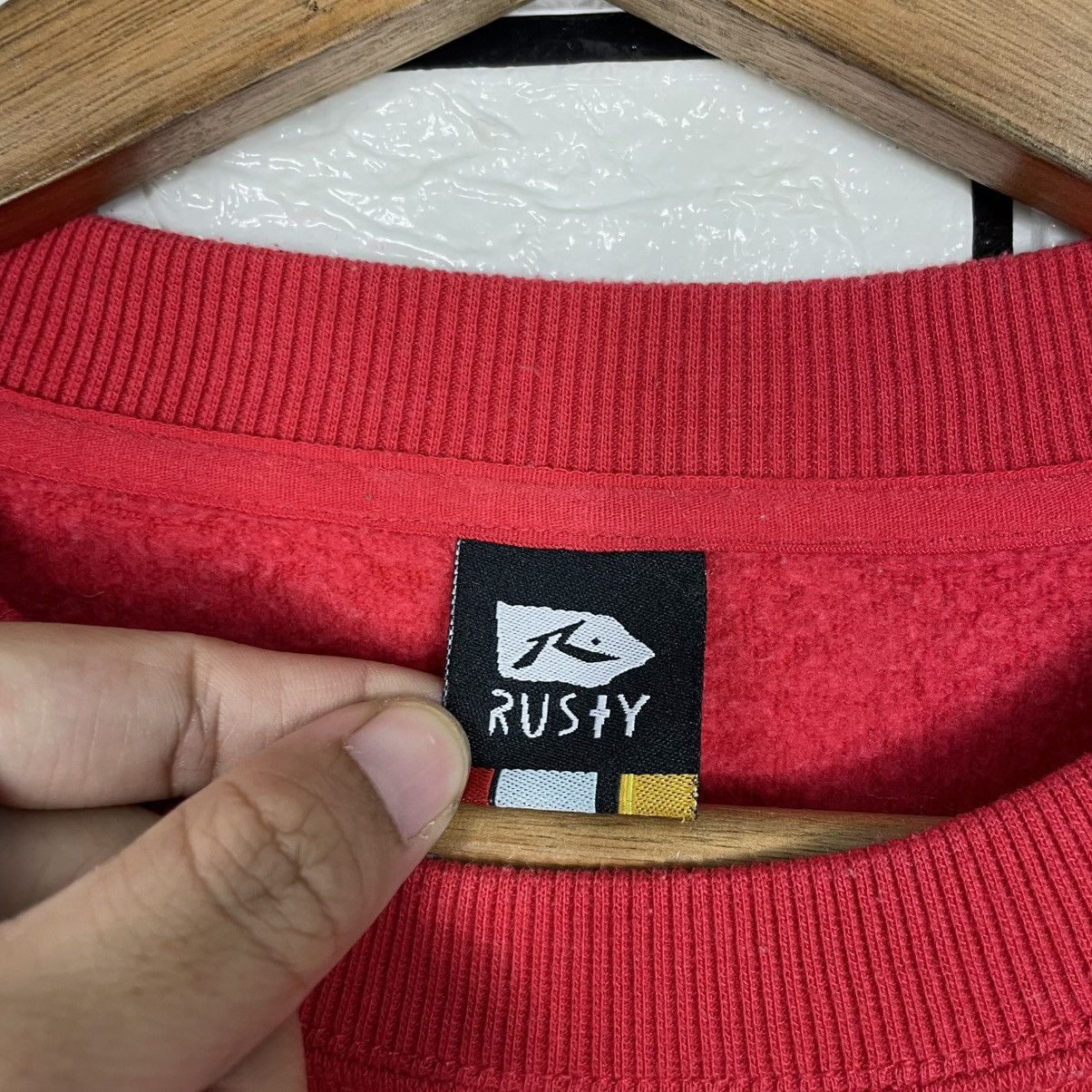 Rusty Rusty Surfing Crewneck Sweatshirt Size US L / EU 52-54 / 3 - 12 Thumbnail