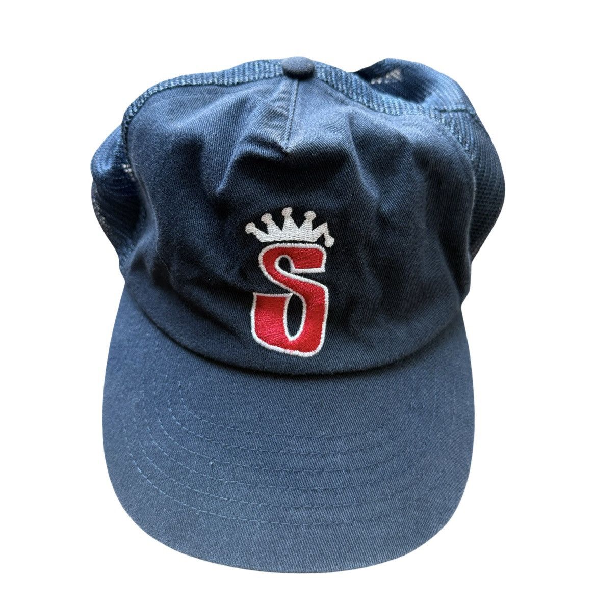 Stussy Snapback Hats Old School Vintage Stussy S Logo Crown