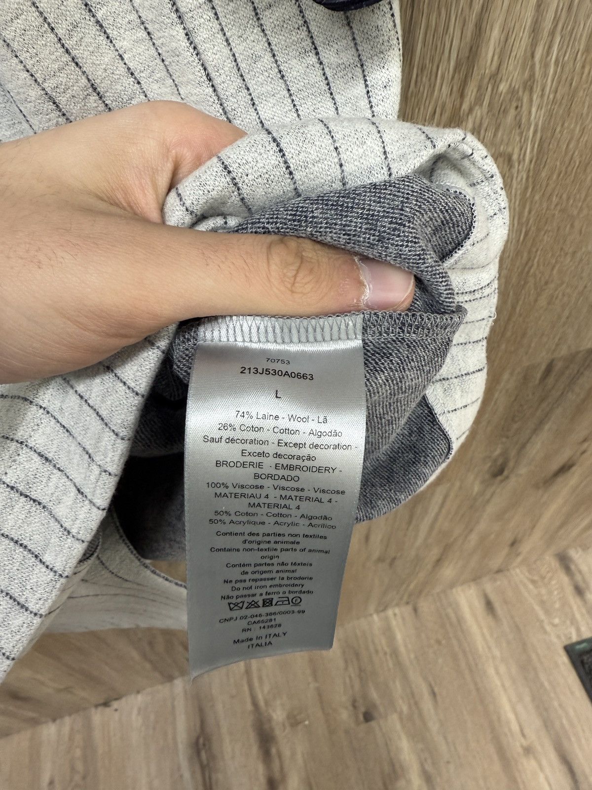 Dior Dior Baseball Atelier Jersey Size US L / EU 52-54 / 3 - 7 Thumbnail