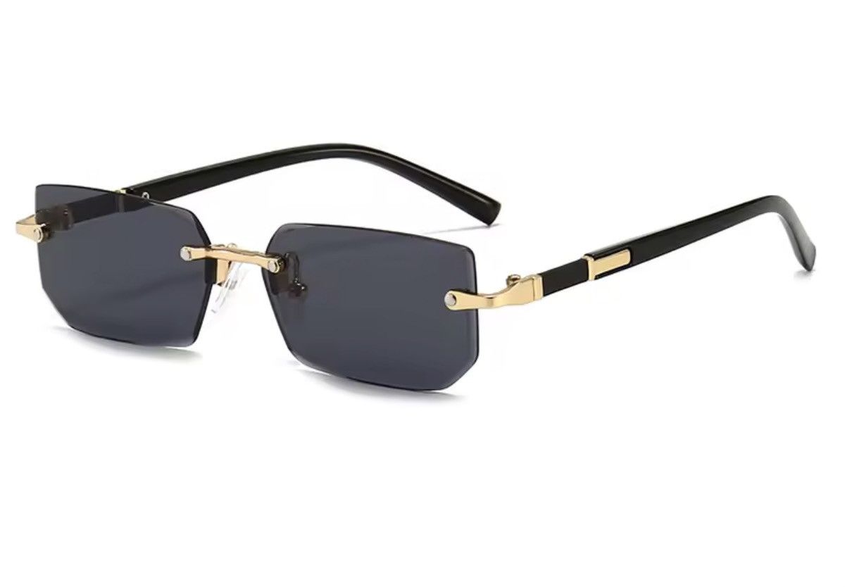 Electric Visual Rimless Square Sunglasses Size ONE SIZE - 8 Thumbnail