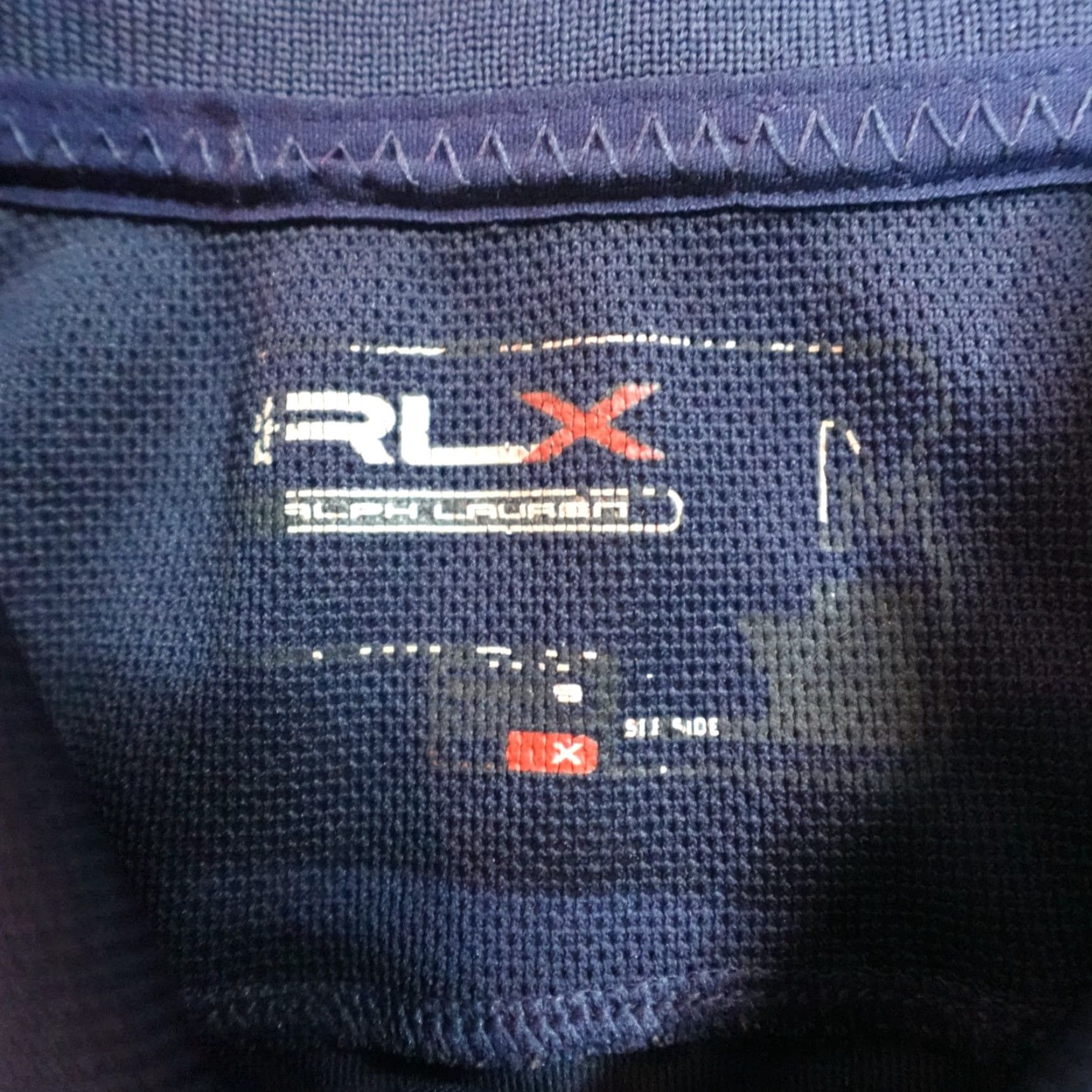 RLX Ralph Lauren VINTAGE RLX Ralph Lauren Polo Shirt Mens Large Blue 2006 US Open Short Sleeve Crew Neck Graphic Print Size US L / EU 52-54 / 3 - 4 Thumbnail