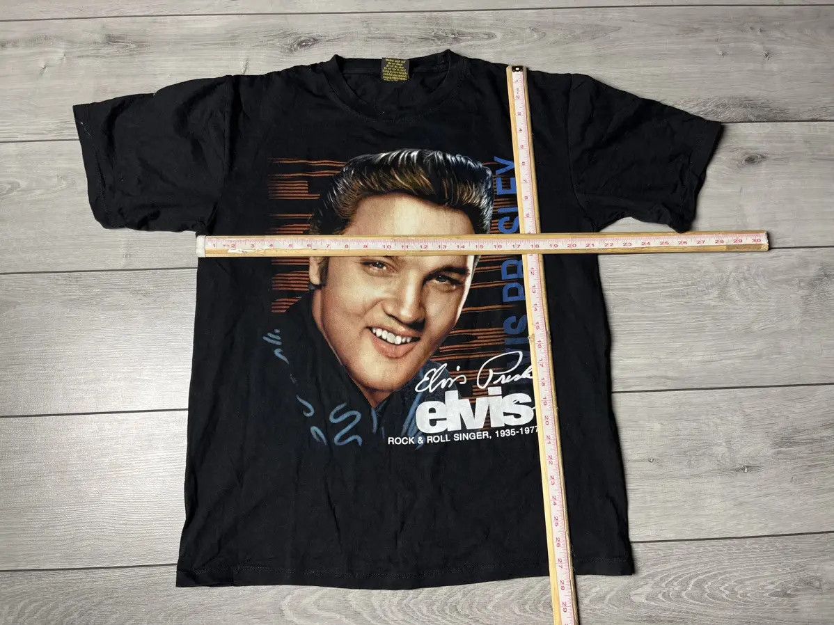 Band Tees Elvis Presley Tshirt rock and roll singer size Large Size US L / EU 52-54 / 3 - 5 Thumbnail