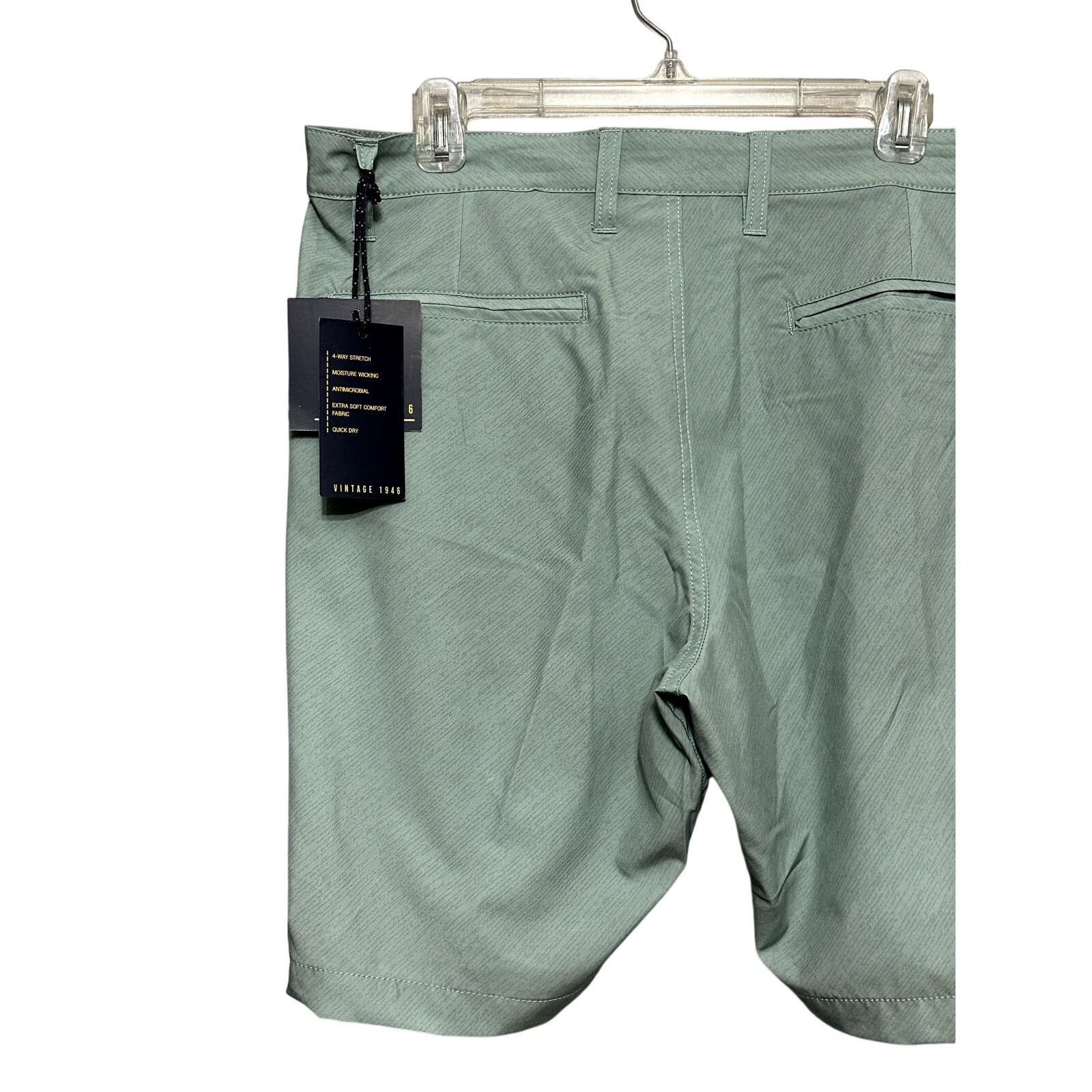 Other Vintage 1946 Shorts Quick Dry Moisture Wicking Green M 38 Size US 38 / EU 54 - 5 Thumbnail