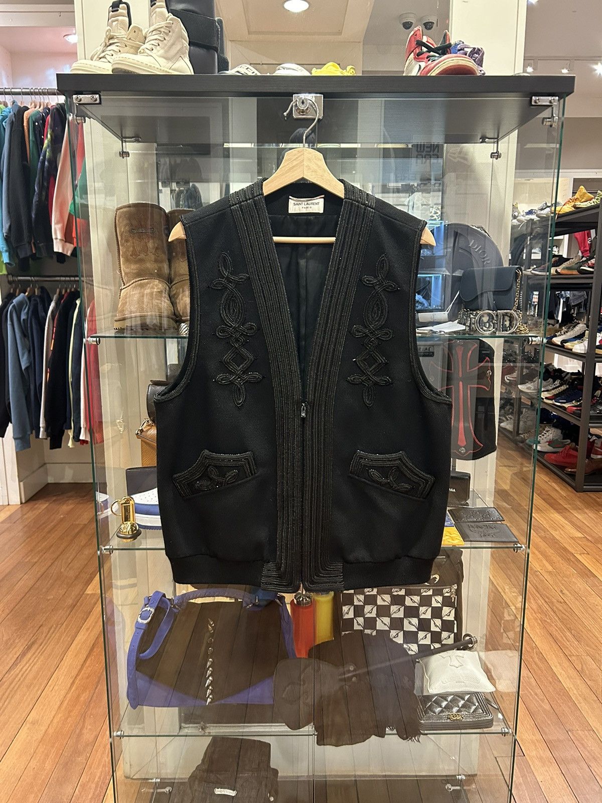 Saint Laurent Paris Saint Laurent Paris SS19 Stitches Vest Size US M / EU 48-50 / 2 - 1 Thumbnail