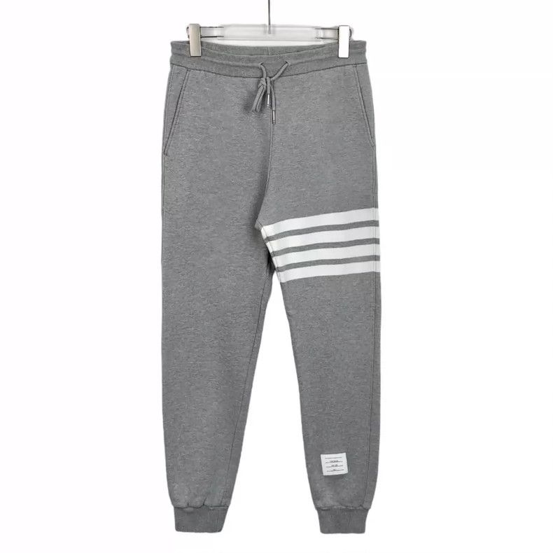 Thom Browne Thom Browne size1 Cotton tucked in casual sportswear trouse Size US 26 / EU 42 - 1 Thumbnail