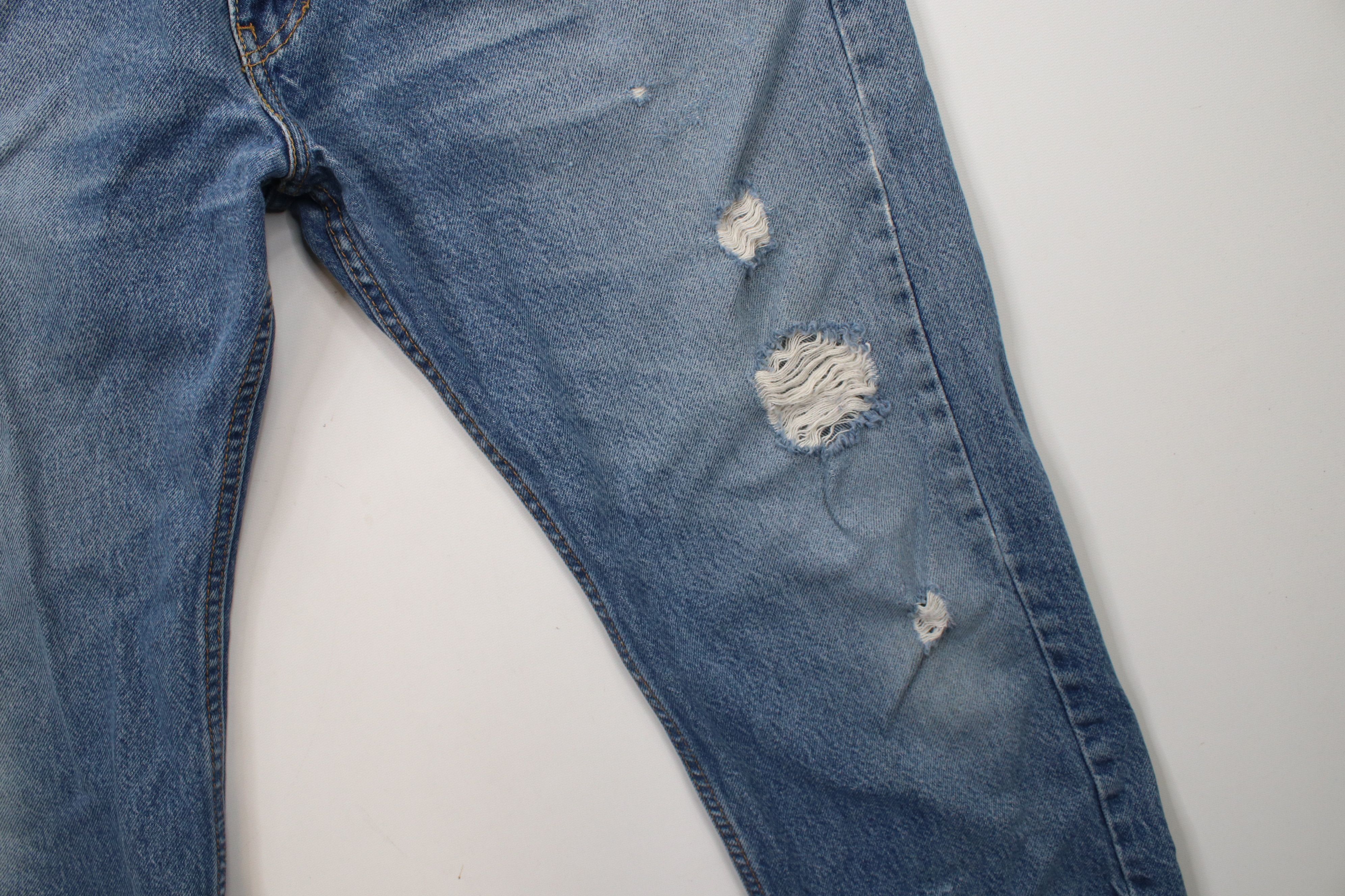 Levi's × Vintage Vintage Y2K Levis 505 Regular Fit Straight Leg Denim Jeans Size US 35 - 8 Thumbnail