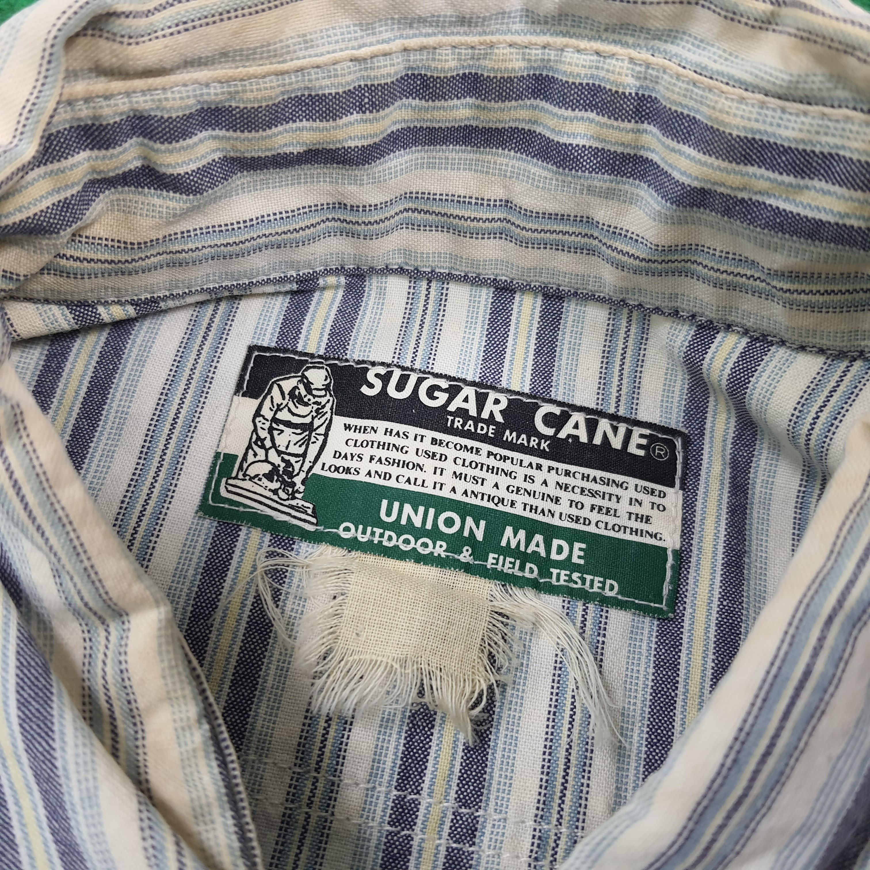 Sugar Cane Vintage Sugar Cane Striped Retro Button Up Shirt C299N26 Size US M / EU 48-50 / 2 - 5 Thumbnail