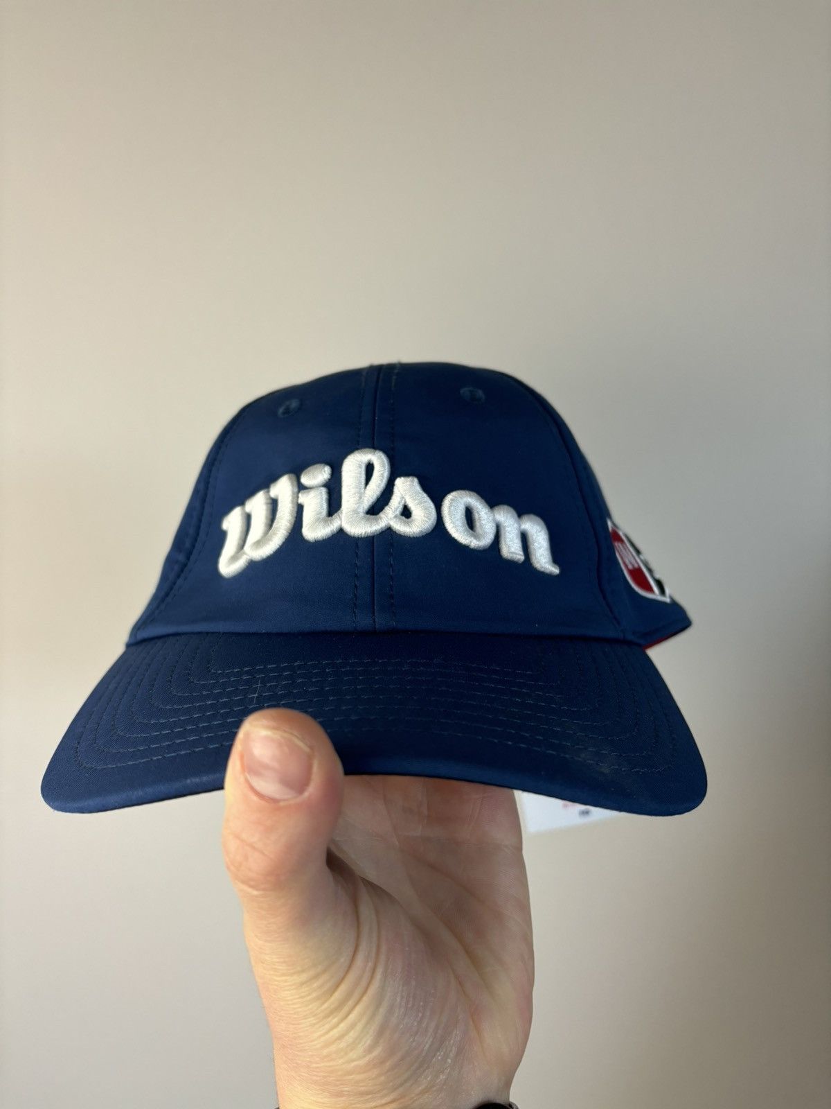 Wilson Wilson Pro Tour Golf Cap Men’s Medium (Navy Blue) Hat Size ONE SIZE - 1 Thumbnail