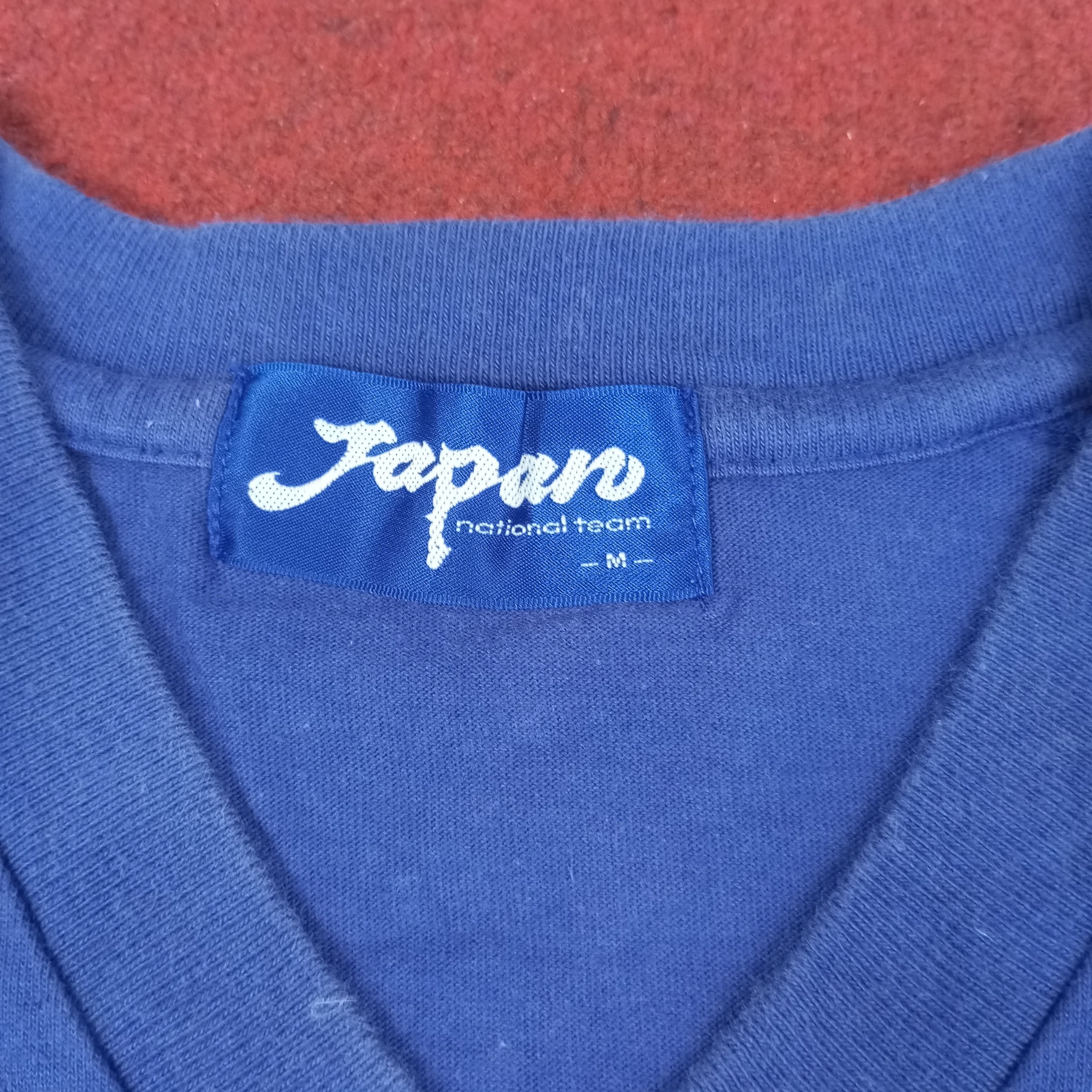 Japanese Brand × Vintage Japan Football Soccer Team Nakata 7 Tshirt Size US L / EU 52-54 / 3 - 6 Thumbnail
