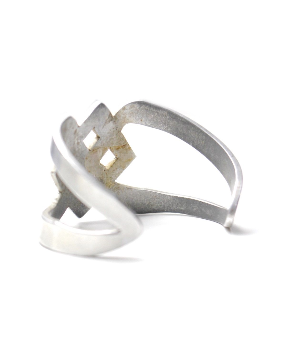 Vintage 2000S JAPANESE MADE INFINITY KNOT SILVER-TONE BRACELET Size ONE SIZE - 6 Thumbnail
