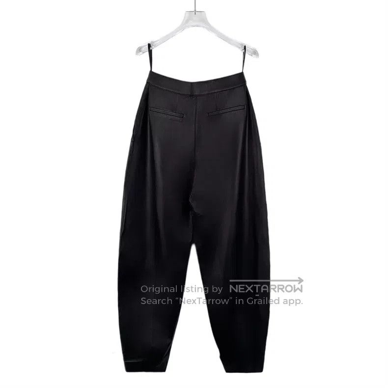 Loewe Loewe Black Casual Leather Long Pants Size 25" / US 0 / IT 36 - 2 Thumbnail