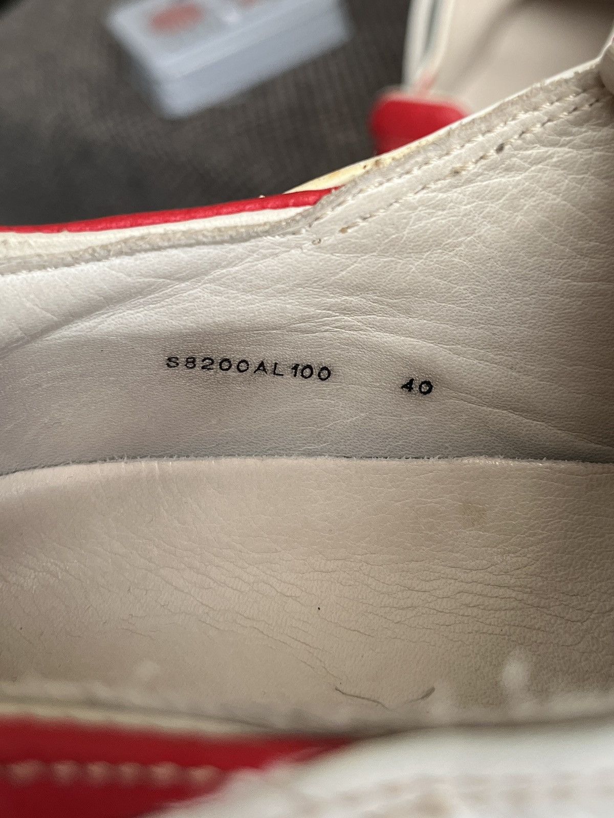 Faconnable Faconnable Made in Italy White Red Sneakers EU 40 UK 8 Size US 8 / EU 41 - 8 Thumbnail