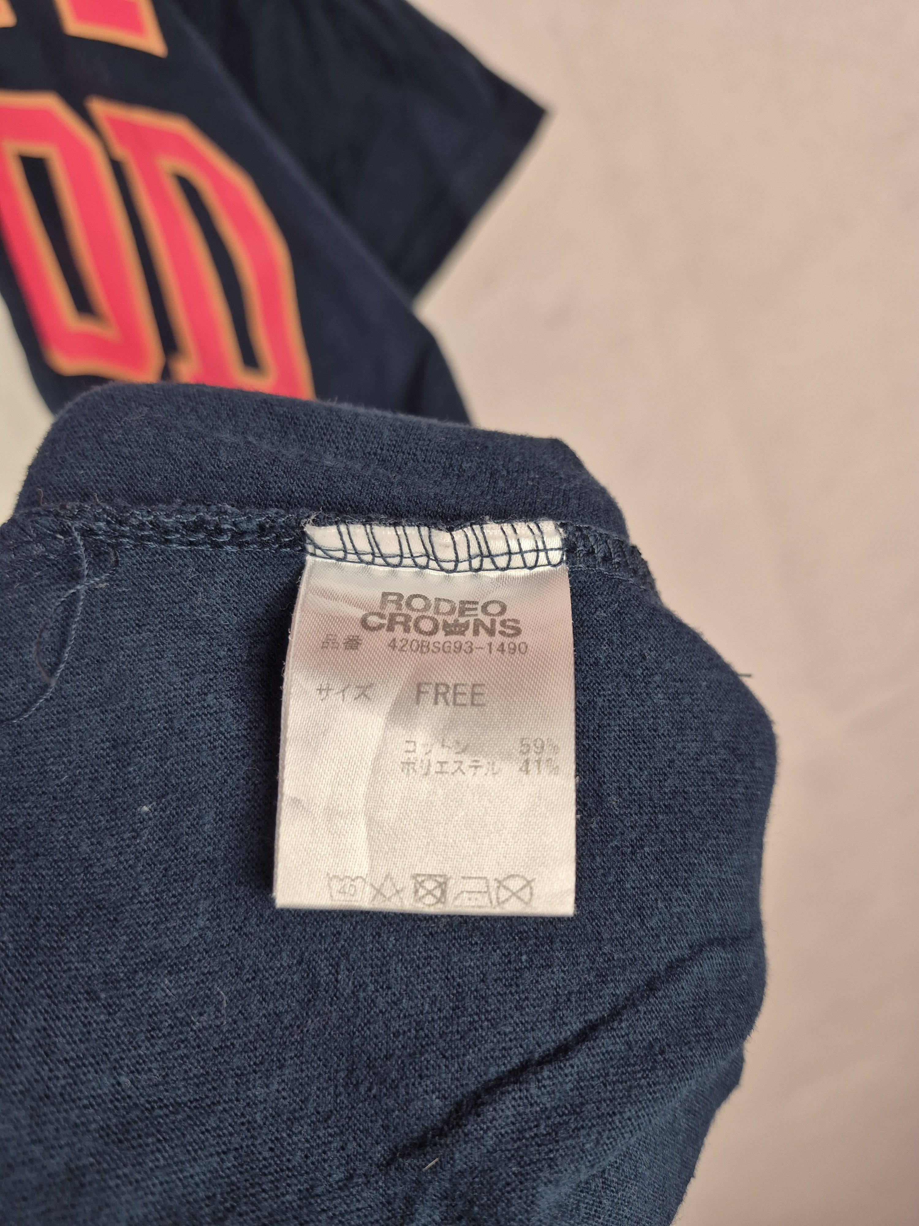 Japanese Brand 🔥 Rodeo Crowns RCWB Multi Cuts Tee Size US XXL / EU 58 / 5 - 6 Thumbnail