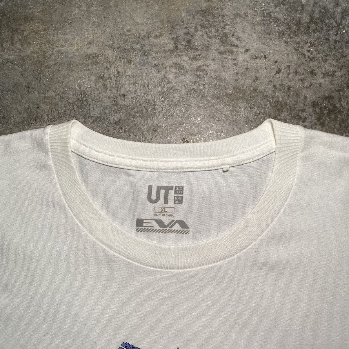 Anime NEON GENESIS EVANGELION ANIME T-SHIRT UNIQLO XLARGE SIZE Size US XL / EU 56 / 4 - 2 Thumbnail