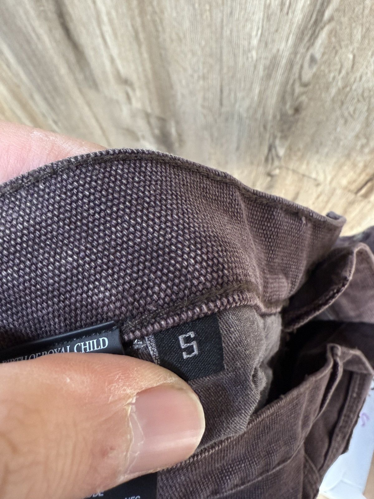 Birth of Royal Child Birth Royal Child Brown Denim Jeans Size US 30 / EU 46 - 11 Thumbnail