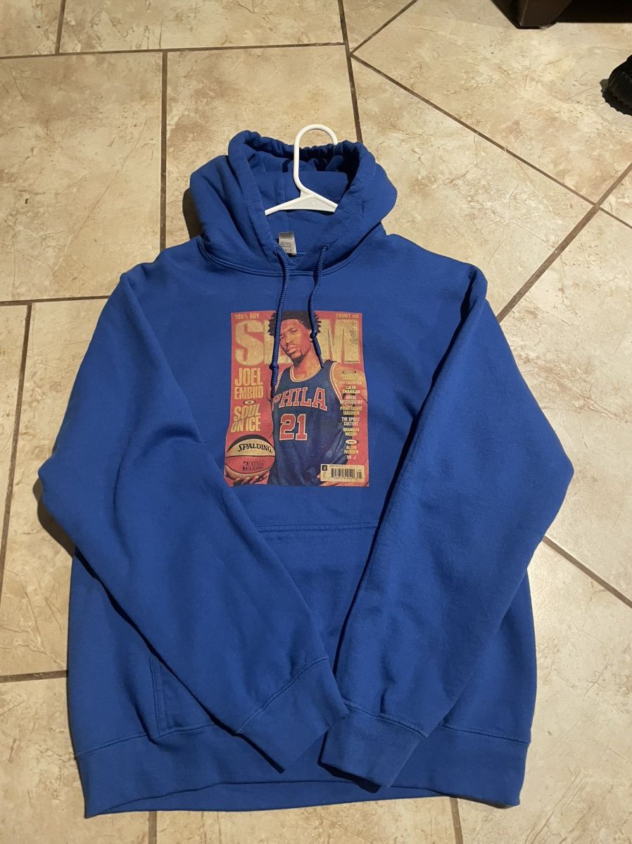 NBA Joel Embiid Slam Magazine Cover Hoodie Size US M / EU 48-50 / 2 - 2 Thumbnail
