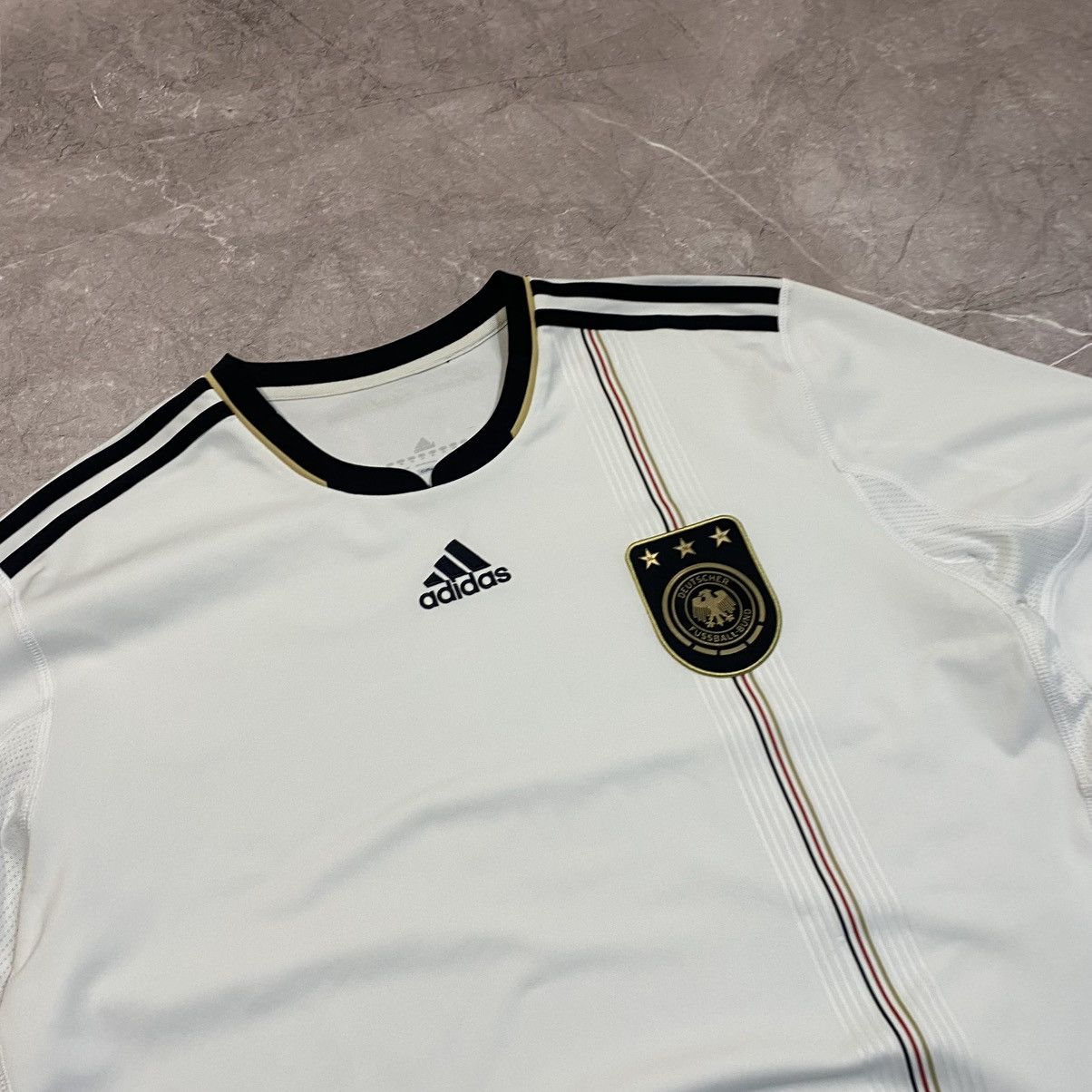 Vintage VINTAGE ADIDAS GERMANY TEE SOCCER JERSEY Size US XL / EU 56 / 4 - 3 Thumbnail
