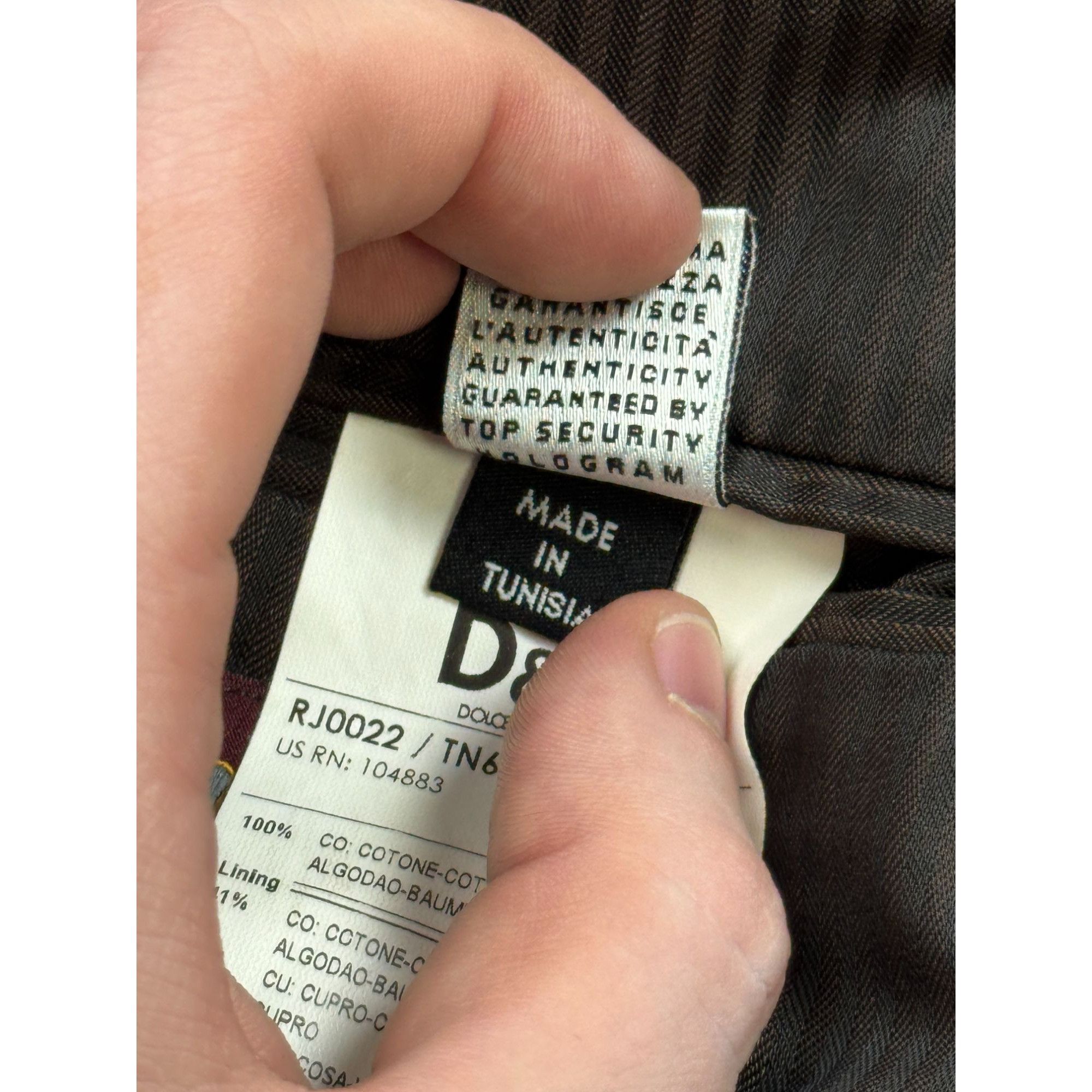 Dolce & Gabbana Dolce & Gabbana Vintage Cotton Corduroy Blazer (Y1260) Size 42R - 10 Thumbnail