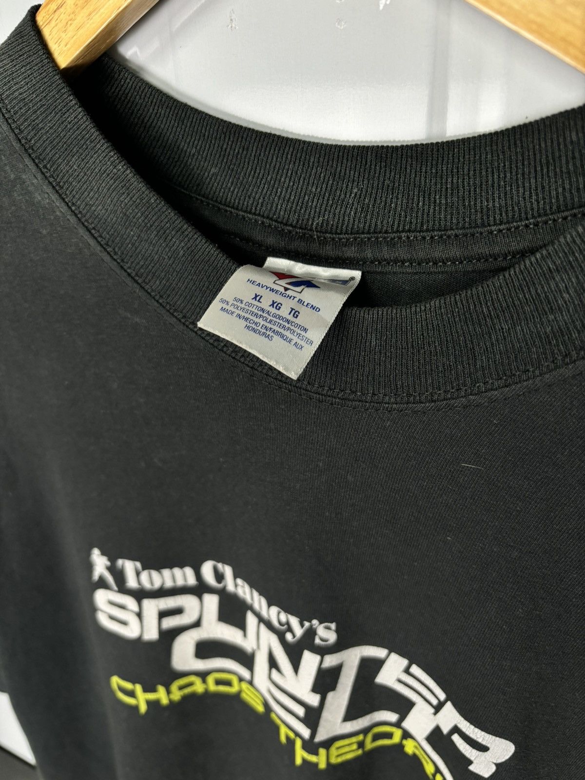 Vintage RARE! Vintage Game Tom Clancy Splinter Cell Size US XL / EU 56 / 4 - 5 Thumbnail