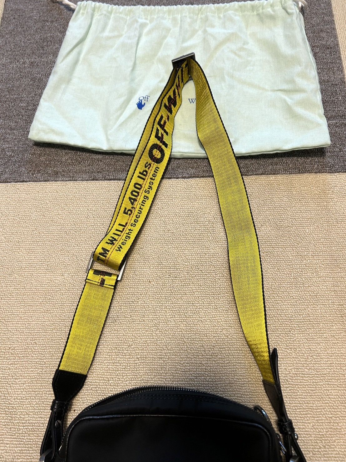 Off-White Off-White Belt Cross Body Logo Bag Size ONE SIZE - 3 Thumbnail