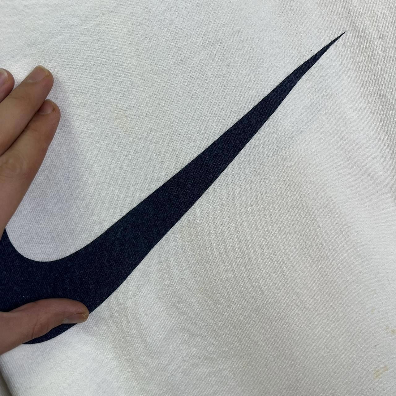 Nike Nike Sleeveless T-Shirt Bold Logo 90s Big Logo Vintage Size US XL / EU 56 / 4 - 3 Thumbnail