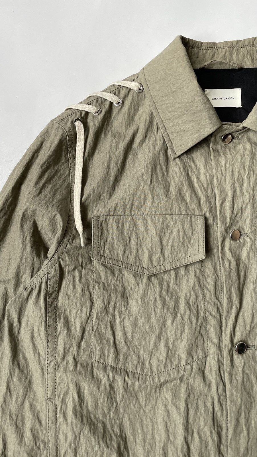 Craig Green S/S 21 ‘Lace Detail’ Work Jacket Size US L / EU 52-54 / 3 - 3 Thumbnail