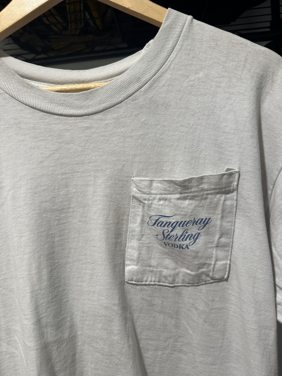 Anvil × Vintage vintage TAN QUER STERLING VODKA tee Size US L / EU 52-54 / 3 - 2 Thumbnail