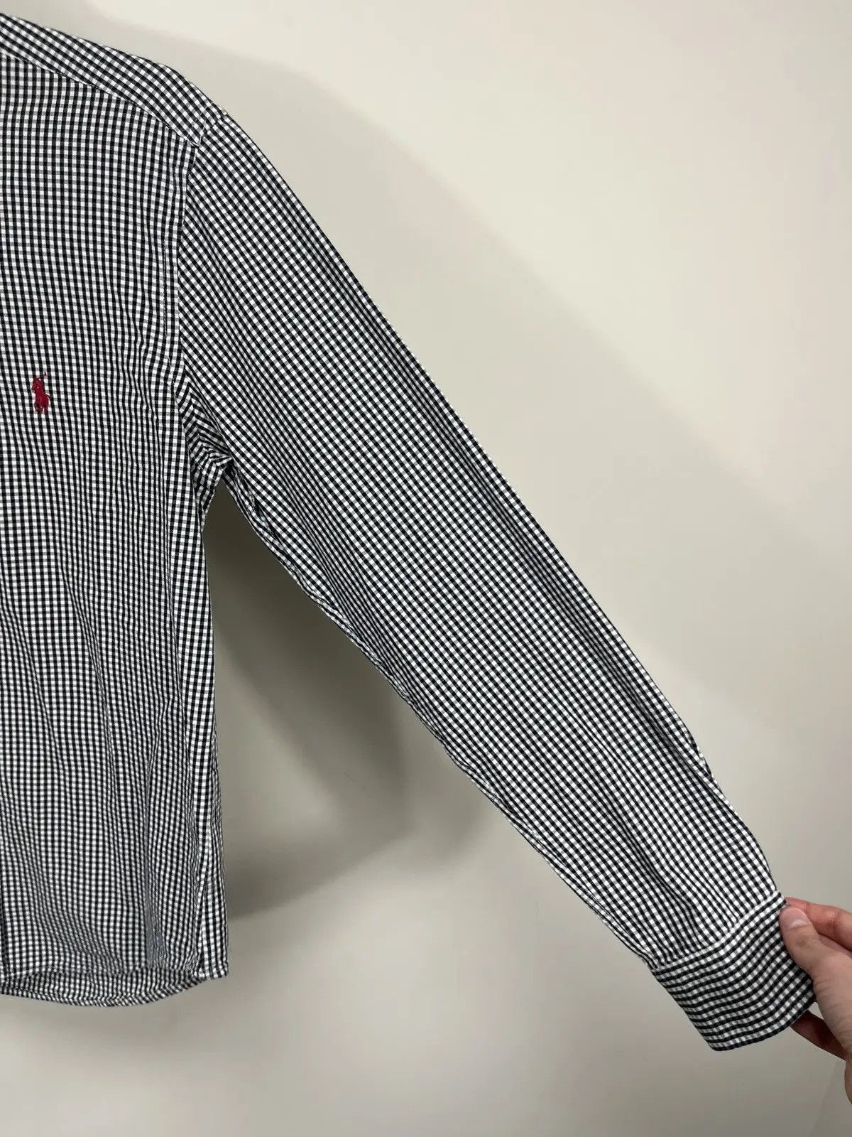 Polo Ralph Lauren × Ralph Lauren × Vintage Vintage Polo Ralph Lauren Checkered Slim Fit Button Up Shirt Size US M / EU 48-50 / 2 - 5 Thumbnail