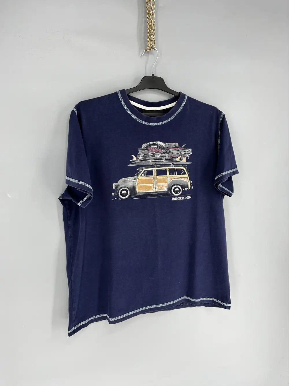 Vintage Vintage Y2K ANIMAL SKATE Big Logo Tee Streetwear 90s Style Size US XL / EU 56 / 4 - 2 Thumbnail