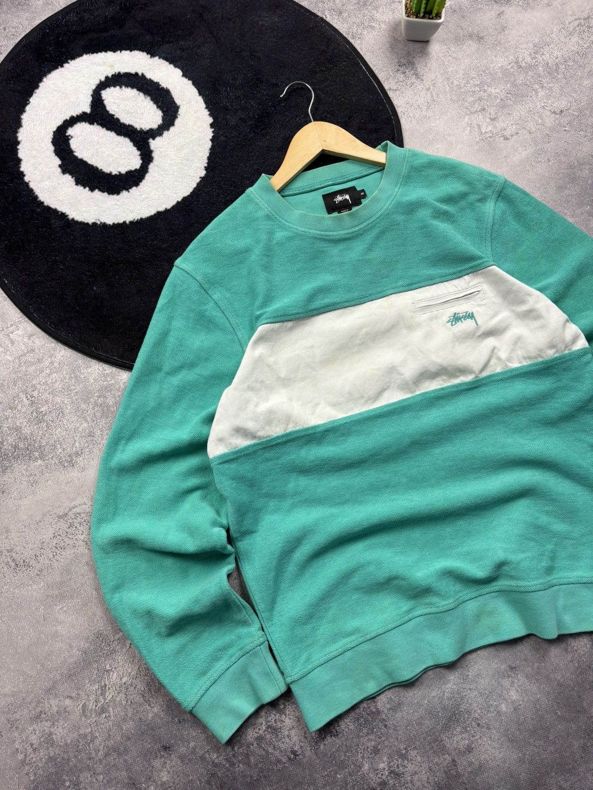 Stussy STUSSY Hype Skateboarding Streetwear Zip Sweatshirt Rare Size US M / EU 48-50 / 2 - 3 Thumbnail
