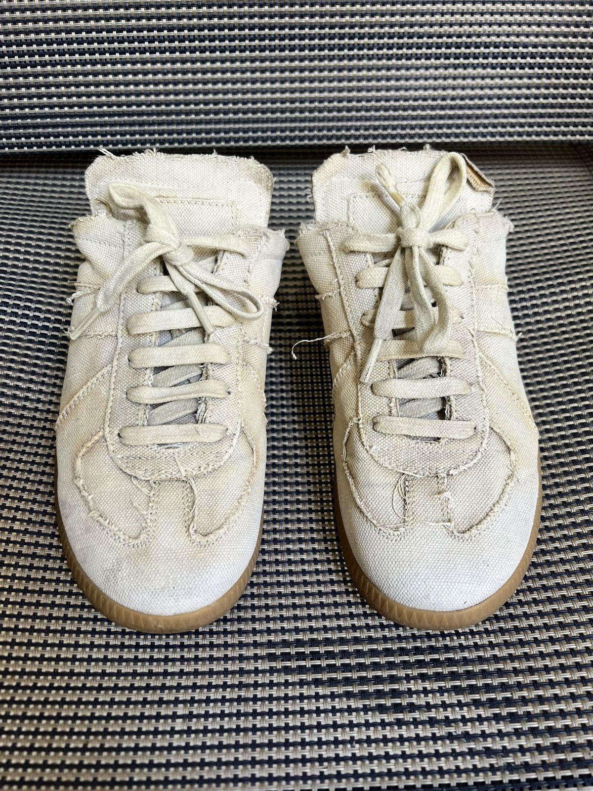 Maison Margiela Maison Margiela Distressed Canvas Mules Size US 5 / IT 35 - 3 Thumbnail