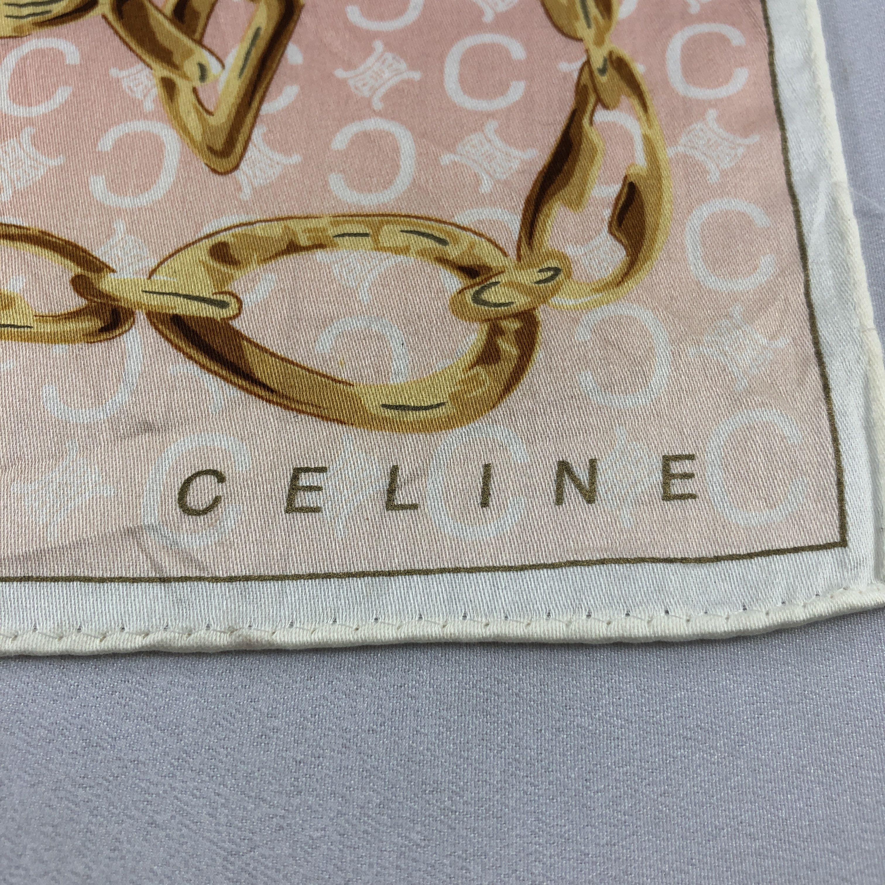 Celine Celine Handkerchief Neckerchief Bandana H3054 Size ONE SIZE - 3 Thumbnail