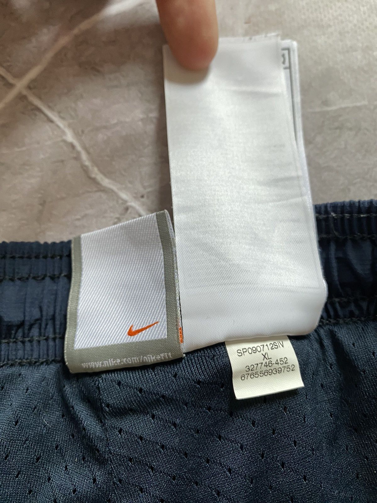 Nike Vintage Y2K Nike Baggy Drill Swoosh Blue 90s Pants Size US 34 / EU 50 - 9 Thumbnail