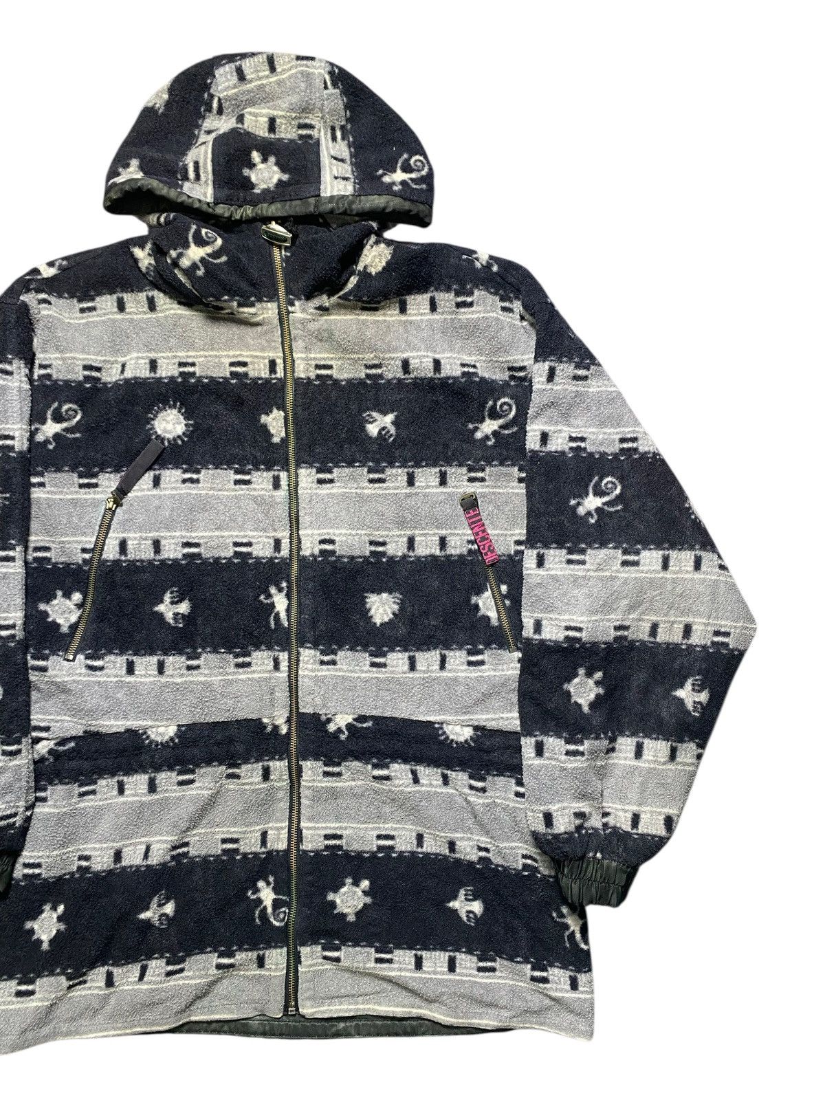 Descente VINTAGE JACKET DESCENTE WOOL JACKET ZIPPER HOODIE Size US XXL / EU 58 / 5 - 3 Thumbnail