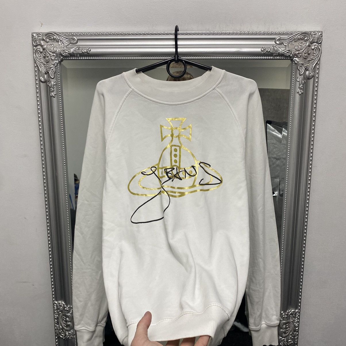 Vivienne Westwood Vintage Vivienne Westwood Sweatshirt big Logo anglomania Size US XS / EU 42 / 0 - 3 Thumbnail