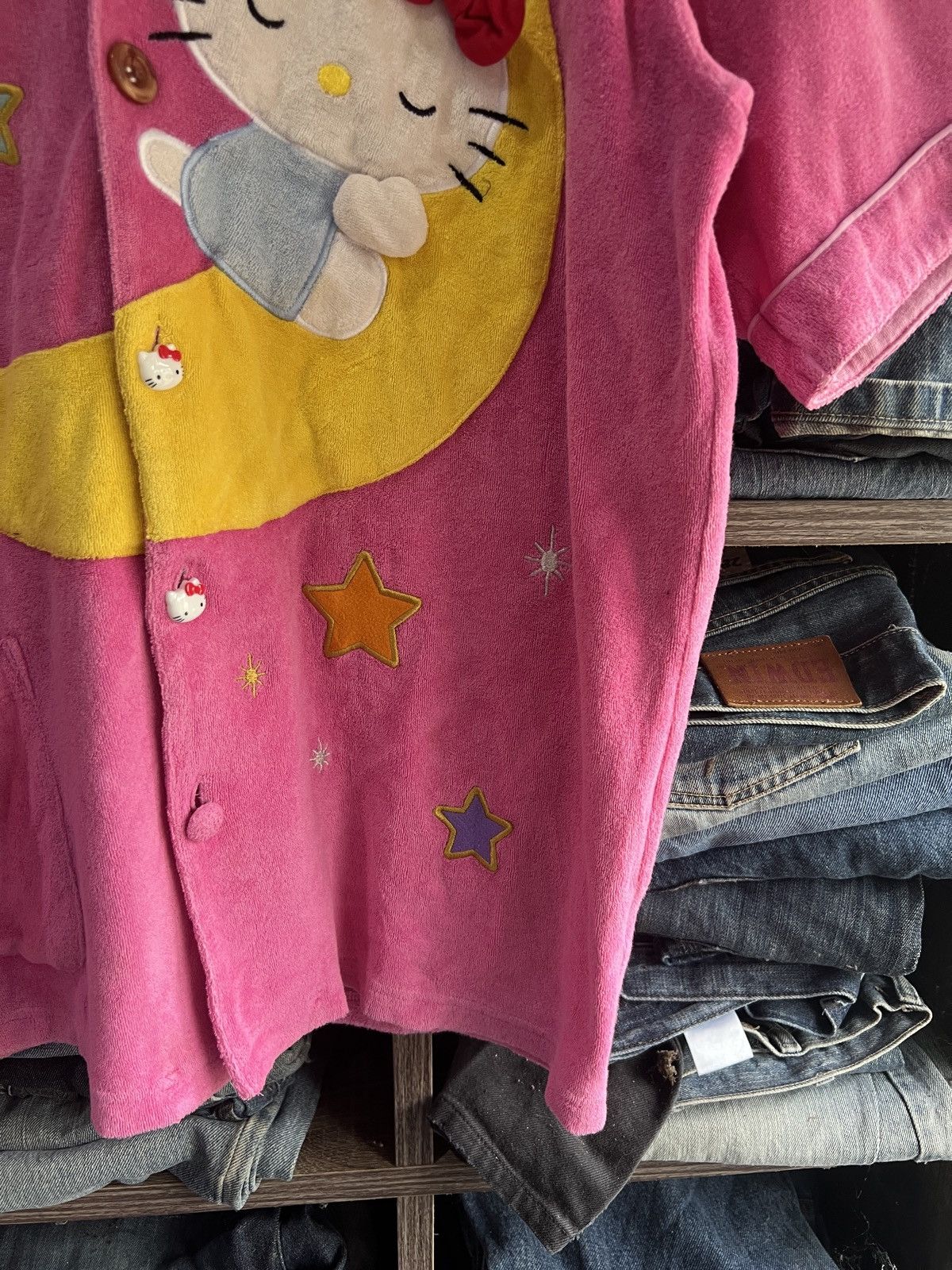 Cartoon Network 🔥Hello Kitty Velvet Shirt Size US M / EU 48-50 / 2 - 8 Thumbnail