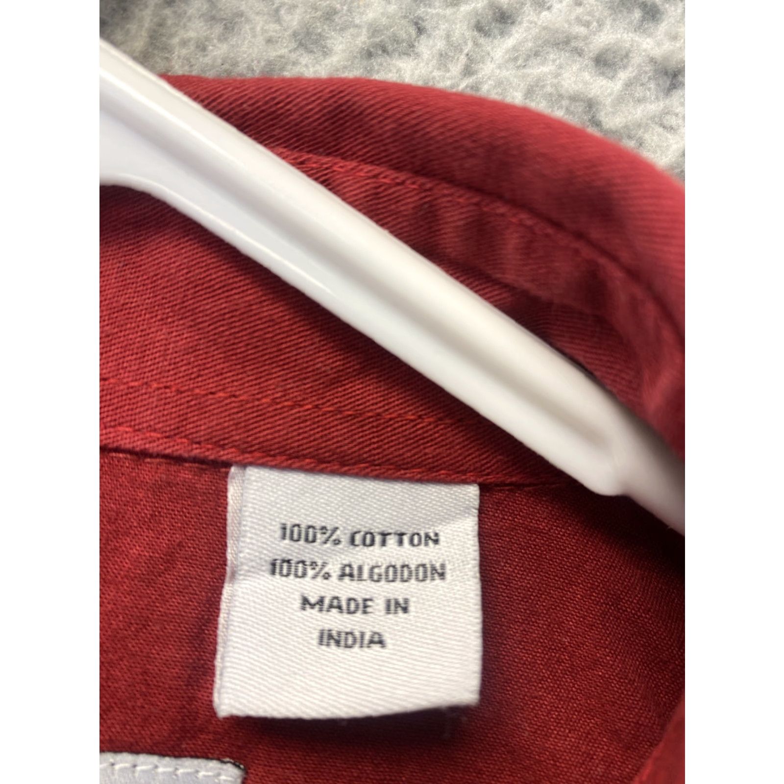 Vintage Resistol Men's Shirt Embroidered Rodeo Gear Red Long Sleeve M Western /103-39 Size US M / EU 48-50 / 2 - 6 Thumbnail