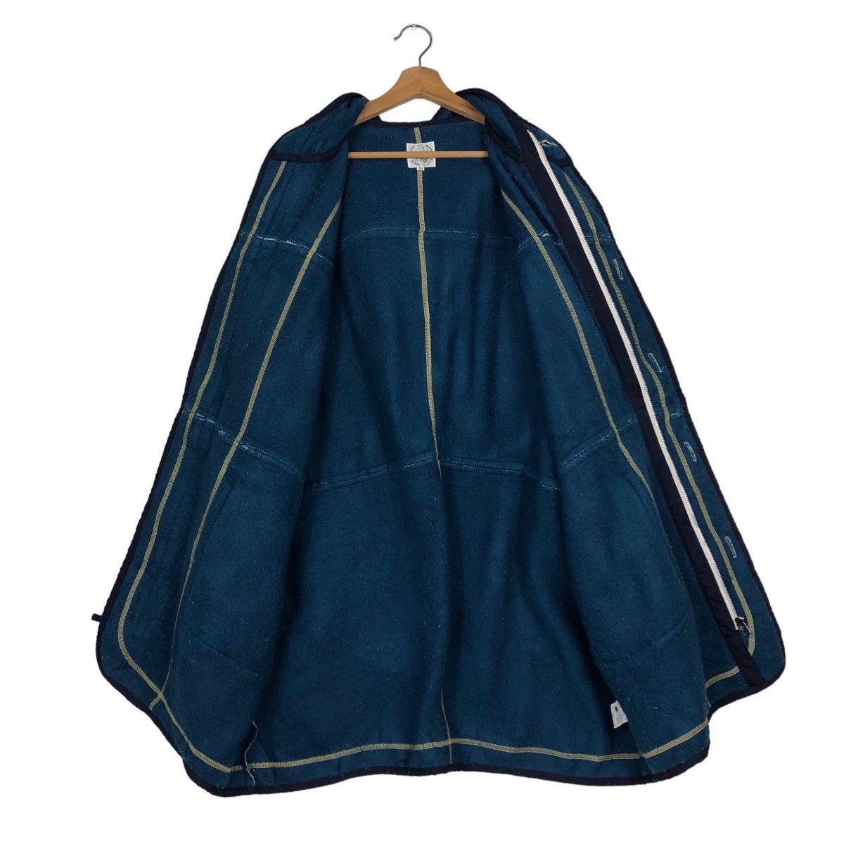45rpm 🔥Vintage Wool Jacket Lupo Di Mare Sina Cova Button Size US L / EU 52-54 / 3 - 13 Thumbnail