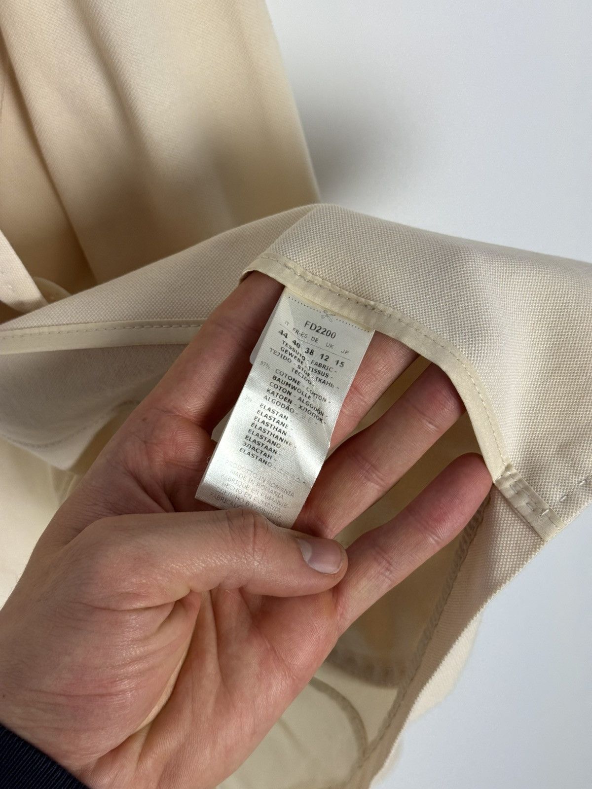 Circolo 1901 Circolo 1901 Cotton Lightweight Beige Women’s Blazer Jacket Size M / US 6-8 / IT 42-44 - 14 Thumbnail