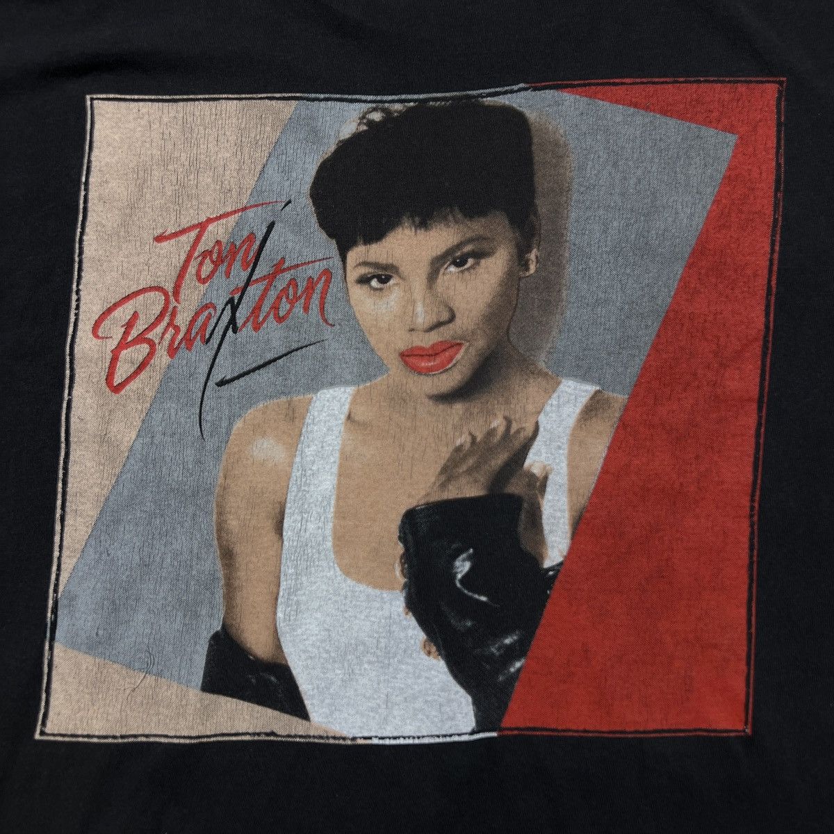 Rap Tees Vintage 90s Maze & Toni Braxton T Shirt Double Sided Rap Tee Size US XL / EU 56 / 4 - 8 Thumbnail