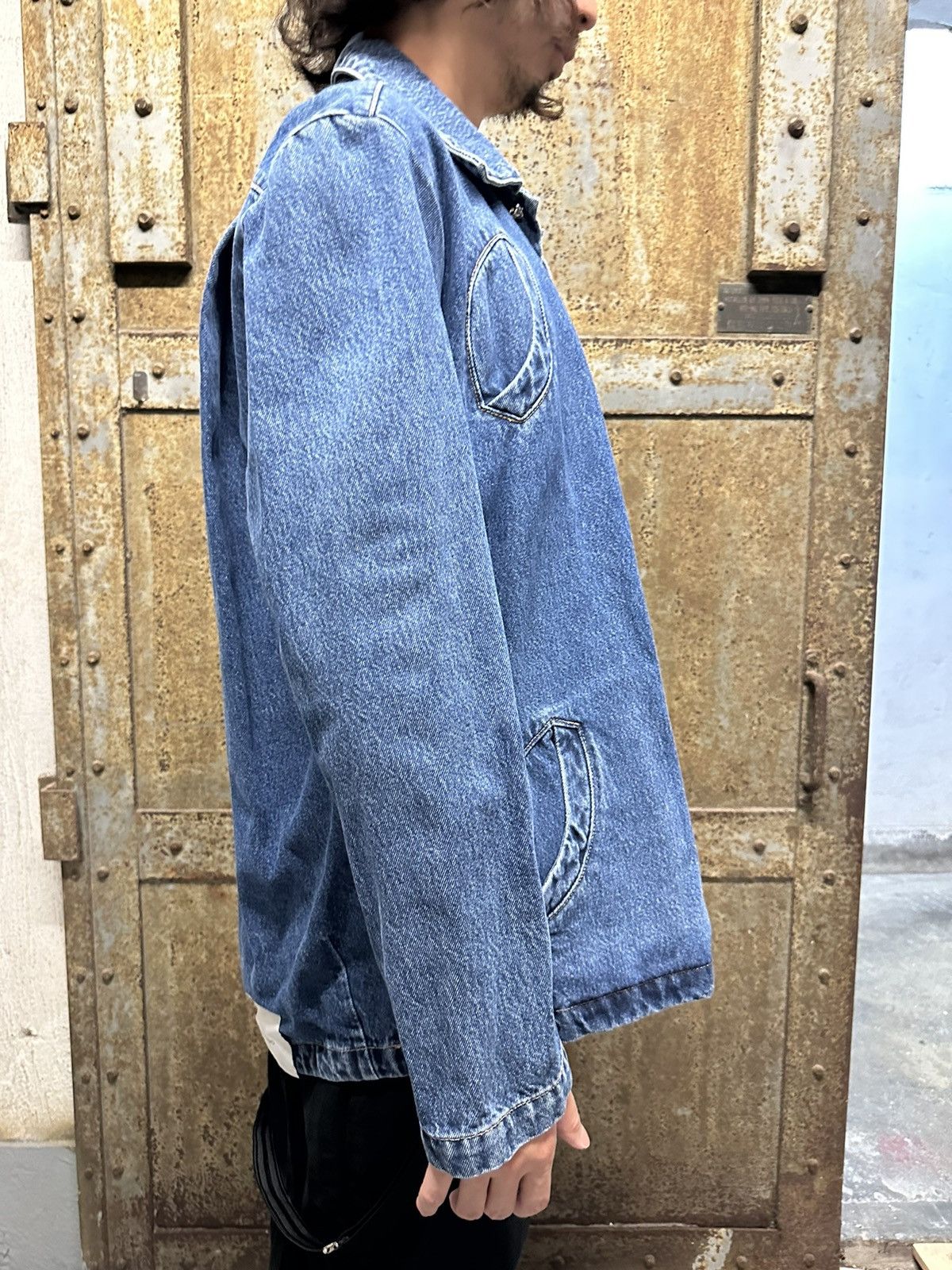 Namacheko Namecheko Indigo-blue cotton Aleshtar denim jacket | Grailed