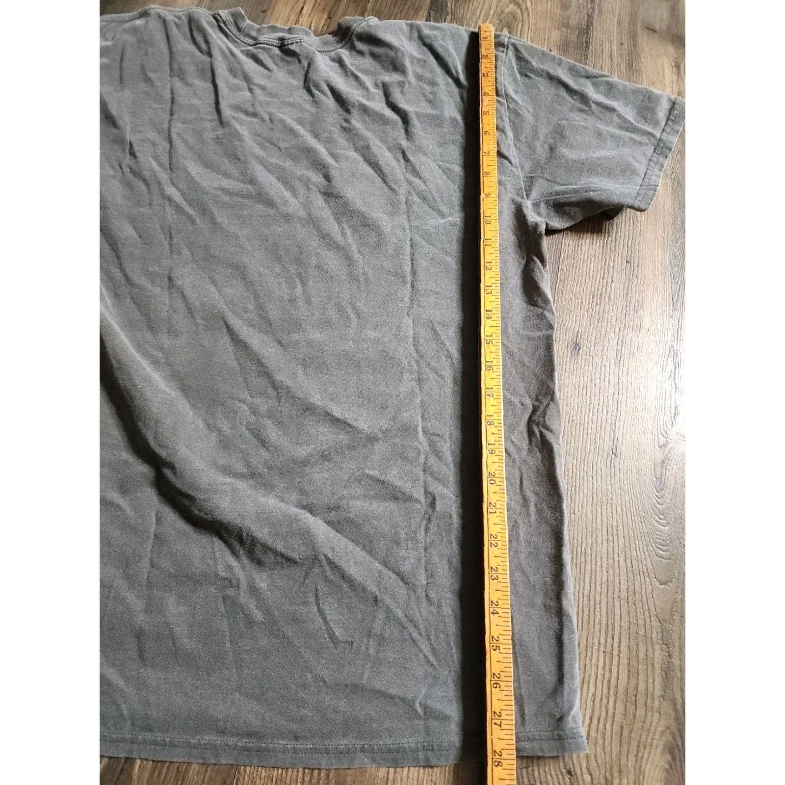 Vintage Mens L State Farm NFL Superbowl Commercial T Shirt Gray Regular Cotton Crew Neck Short Sleeve Mineral Wash Size US L / EU 52-54 / 3 - 2 Thumbnail