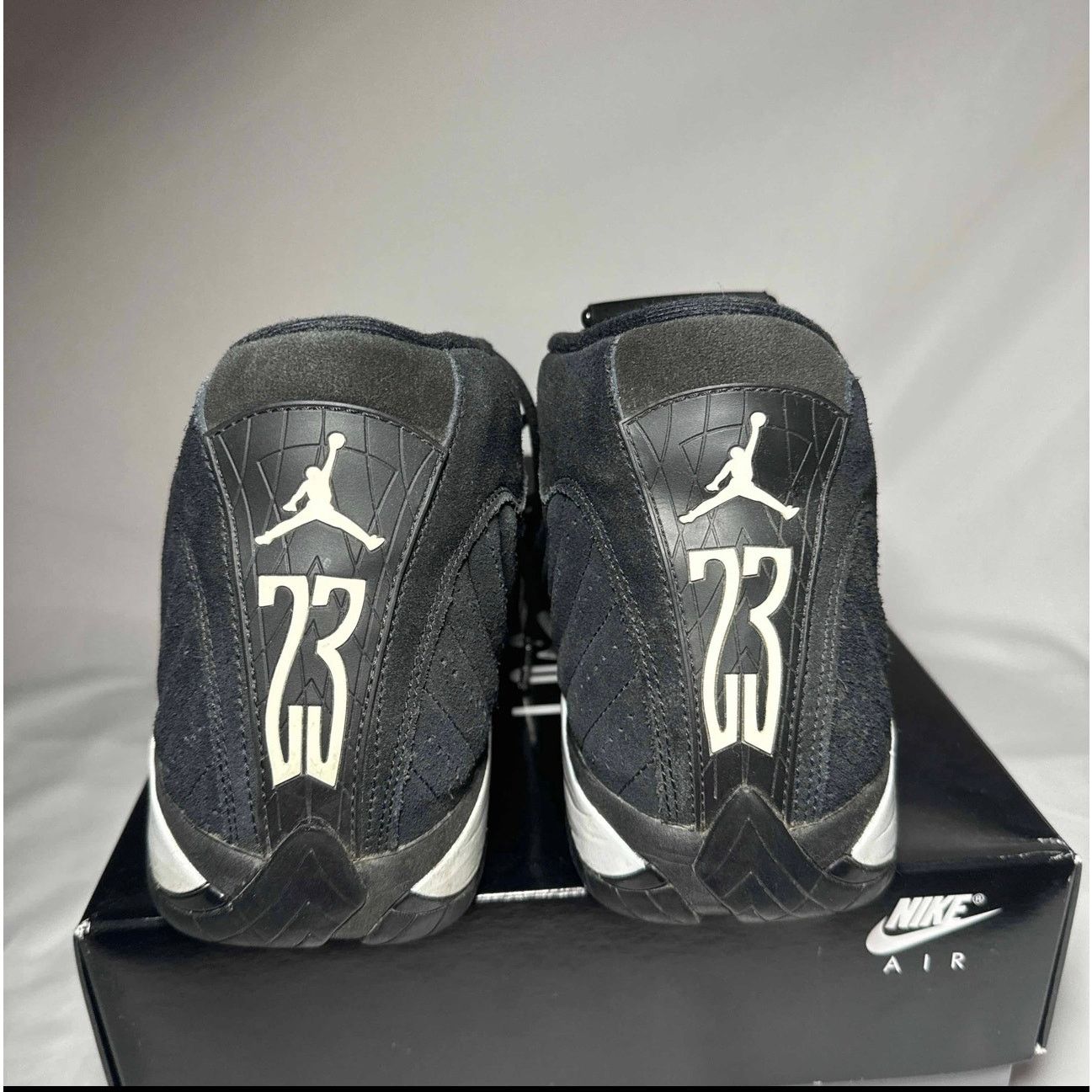 Jordan Brand × Nike Size 12 - Nike Air Jordan 14 Retro Black White Men's Shoes Size US 12 / EU 45 - 5 Thumbnail