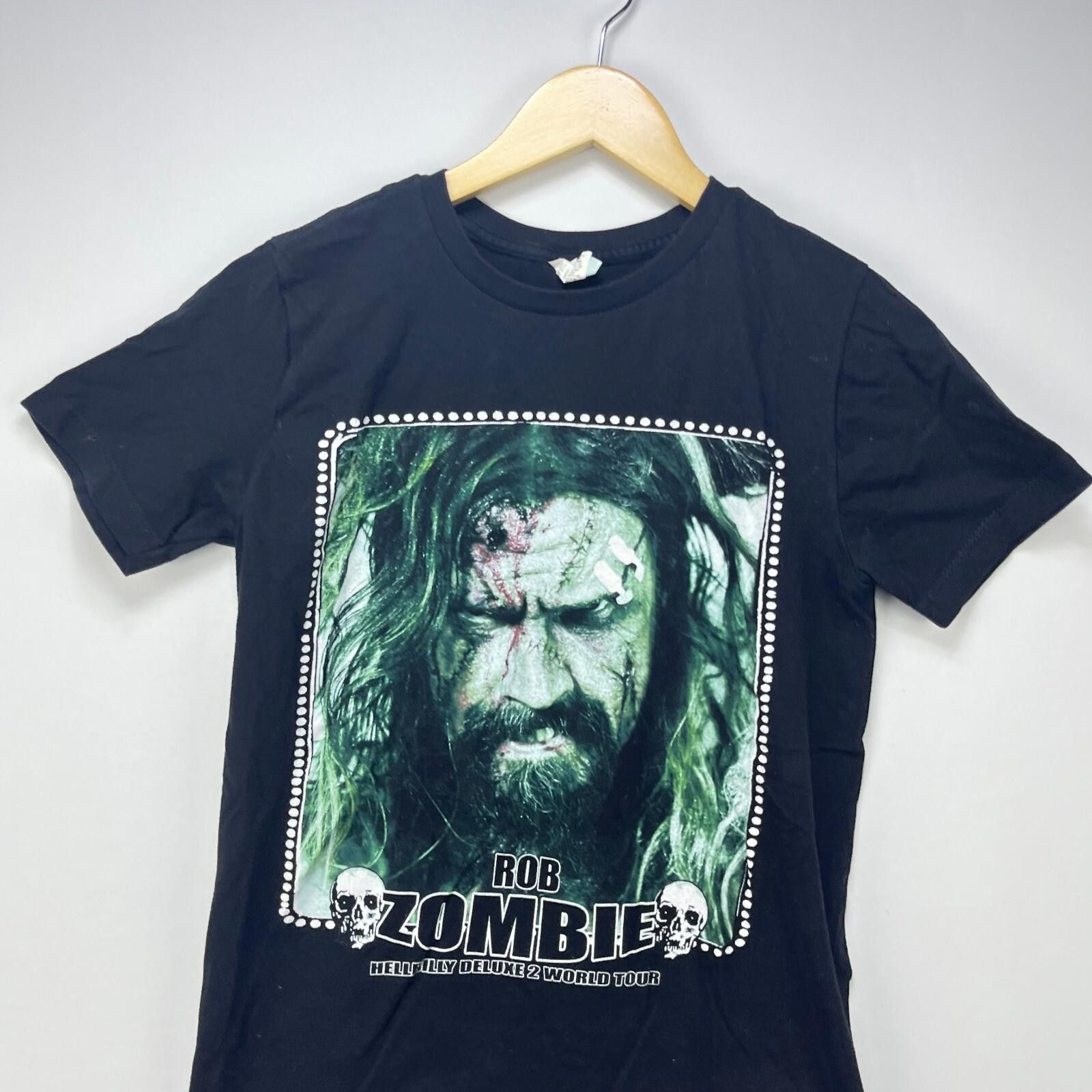 Vintage Vintage Y2K Rob Zombie Hellbilly Deluxe 2 T-shirt XS Size US XS / EU 42 / 0 - 2 Thumbnail