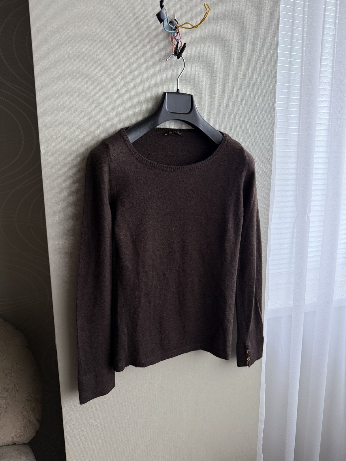 Loro Piana Loro Piana 100% Cashmere Sweater Size Xs Rare Made in Italy Size XS / US 0-2 / IT 36-38 - 2 Thumbnail
