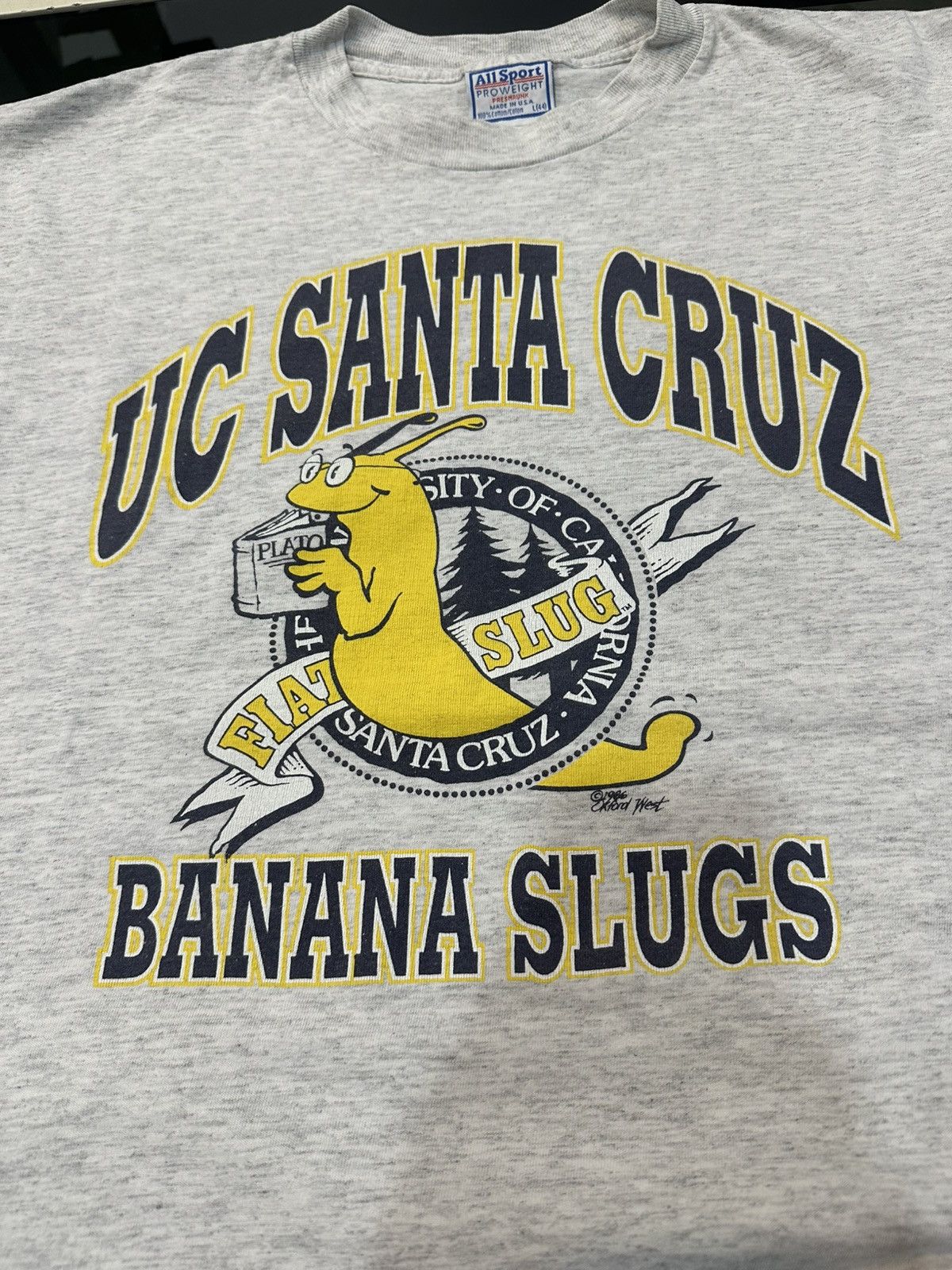 Vintage Uc Santa cruz banana slugs Size US L / EU 52-54 / 3 - 5 Thumbnail