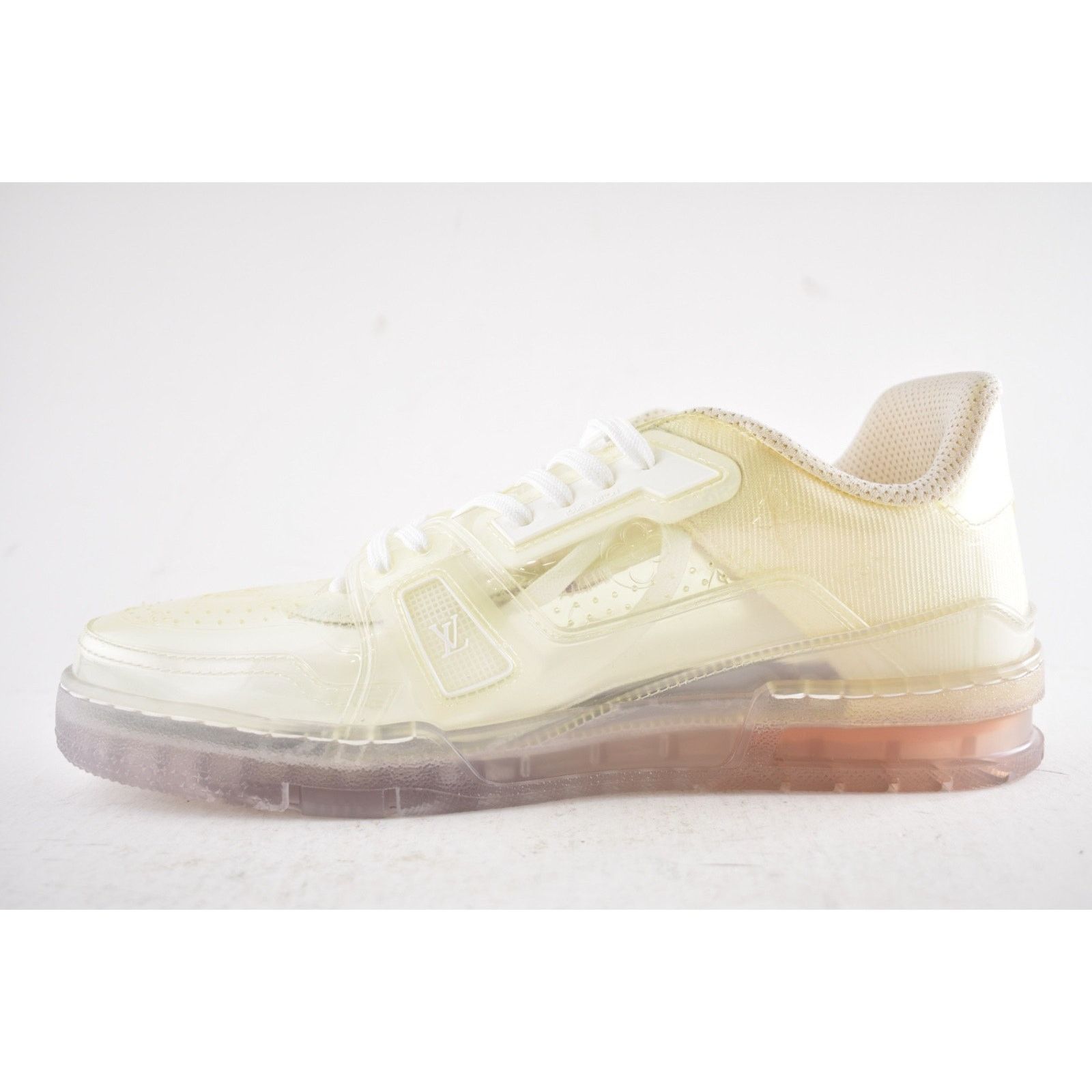 Louis Vuitton Louis Vuitton Transparent Clear PVC Logo Low Top Trainer Size US 9 / EU 42 - 16 Thumbnail