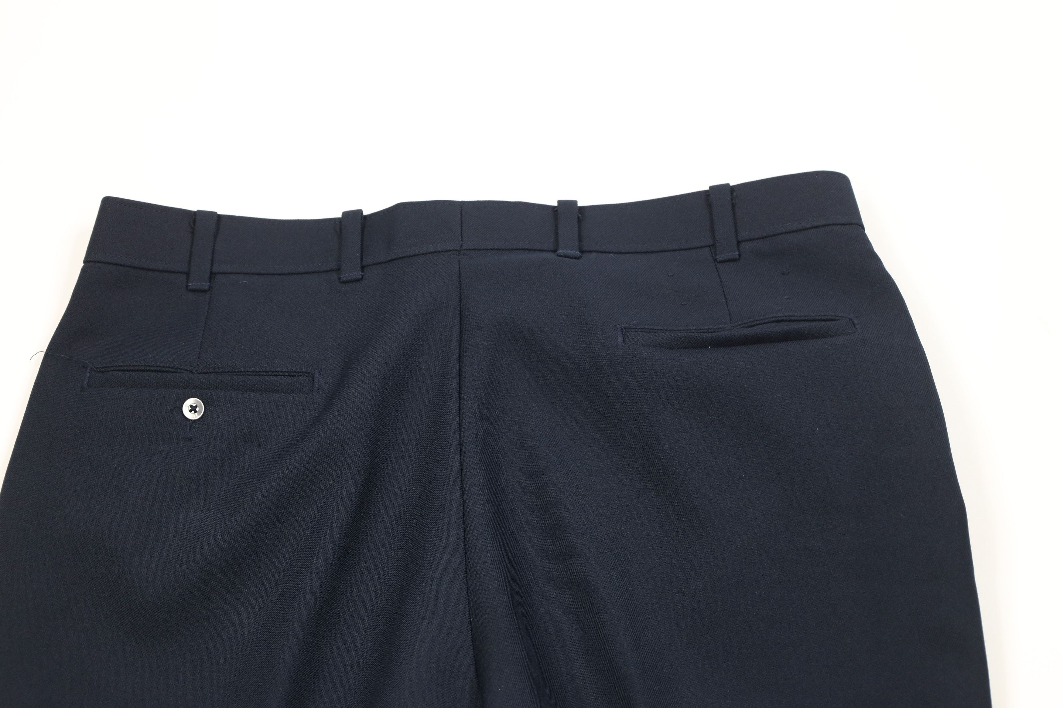 Levi's Vintage 70s Levis Knit Flared Wide Leg Chino Pants Blue USA Size US 36 / EU 52 - 9 Thumbnail