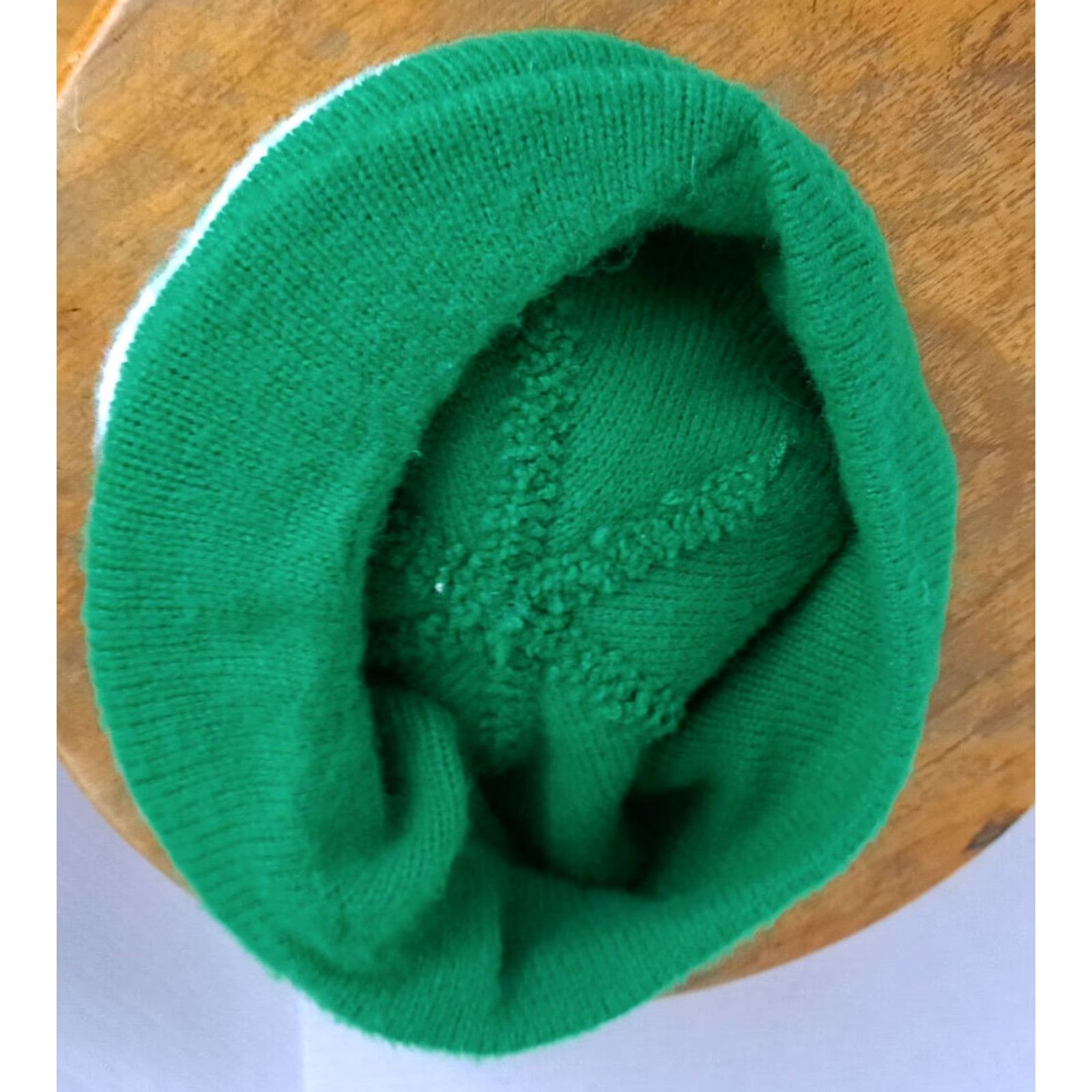Vintage Spartans Golf Hat Cotton Med-LG Green White Tartan Michigan State Spartans Cotton Cold Weather Golf Hat Med-LG Mens Adjustable Cap Size ONE SIZE - 4 Thumbnail