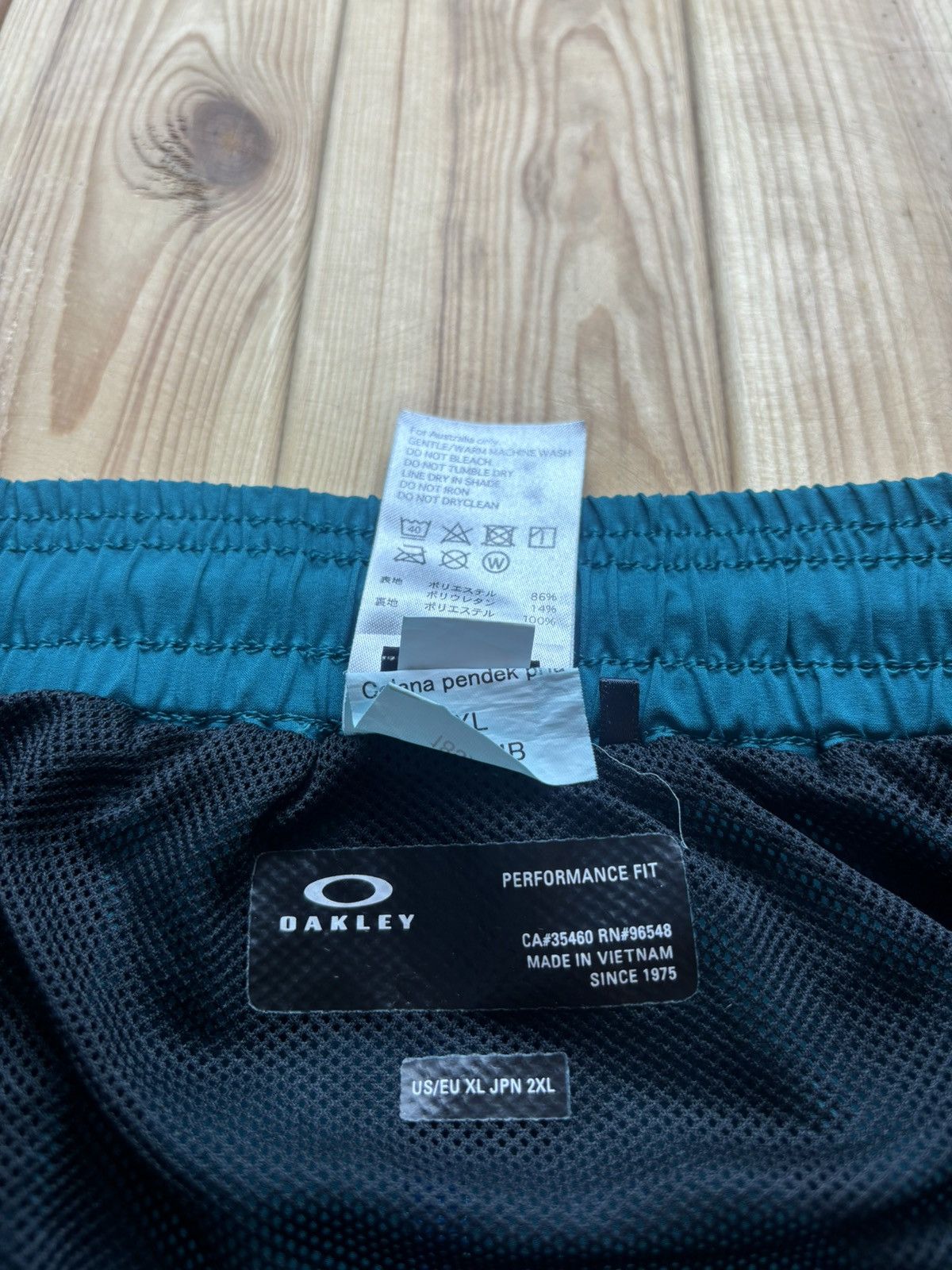 Oakley Shorts - swimming trunks Oakley Blue Logo Size US 32 / EU 48 - 5 Thumbnail